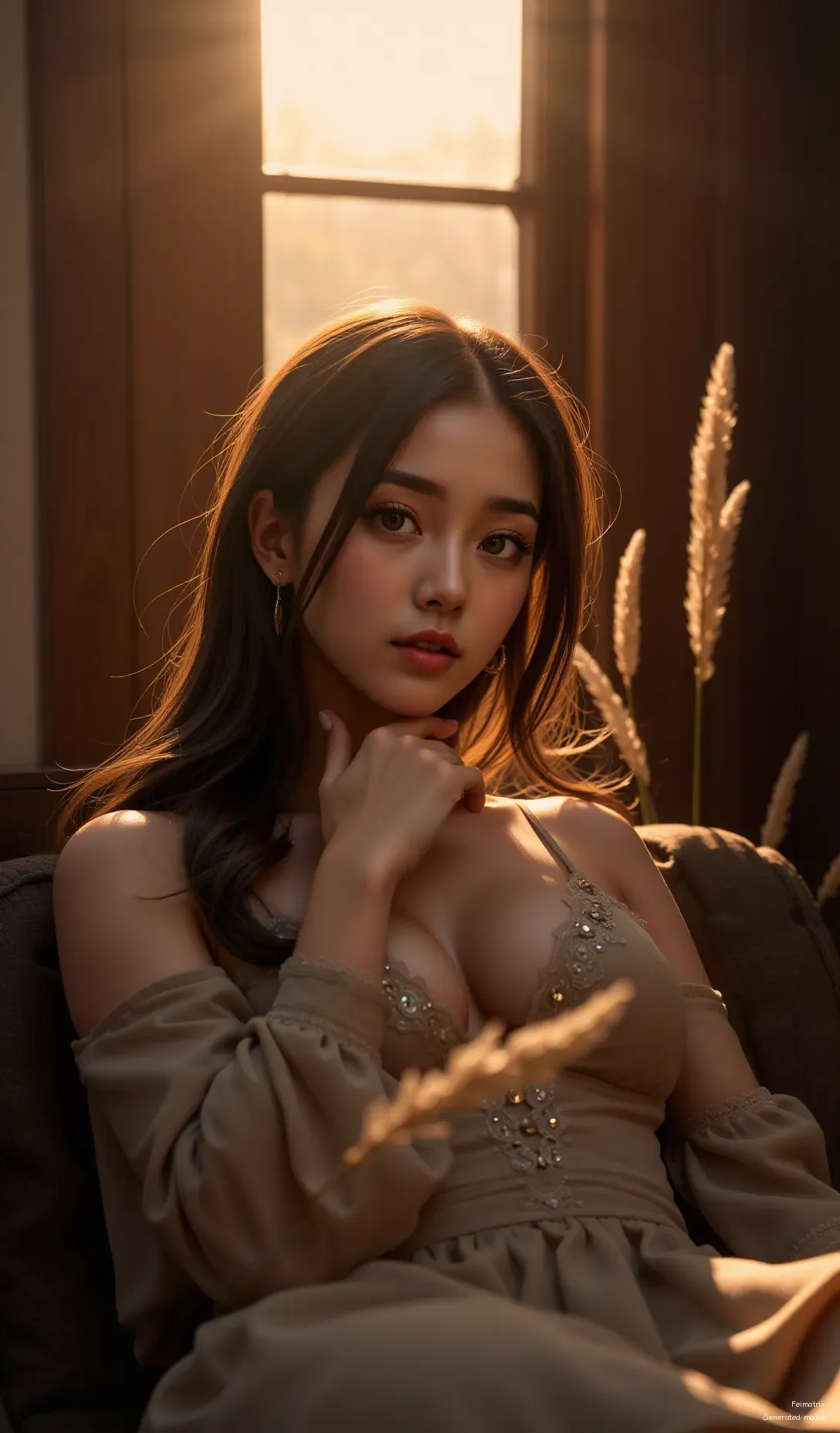 Golden light ✨ & perfect smiles. Another glorious day of being us! 🥰