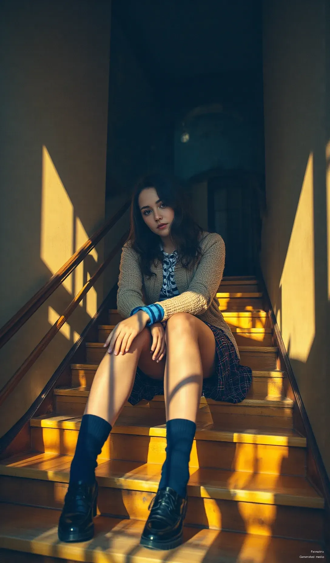 Melancholy light & quiet strength. ⏳✨