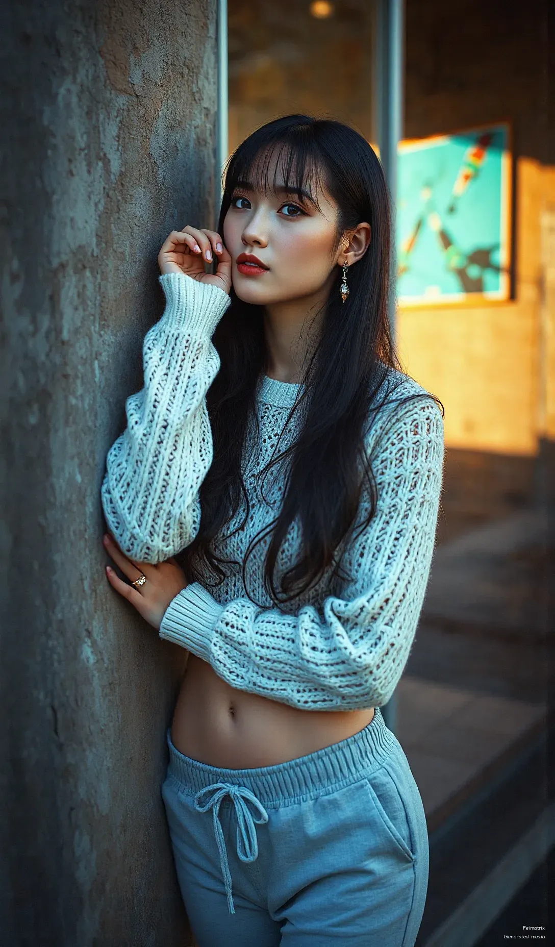 Slightly breathless when you catch my gaze. This moment is *ours*.