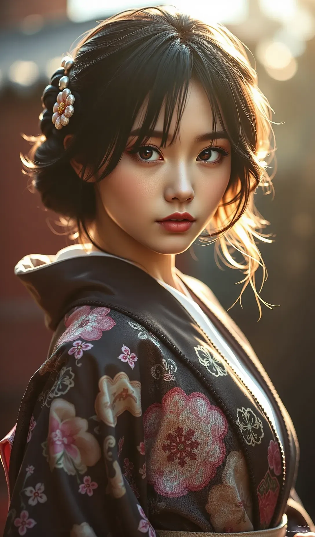 Serene strength. Delicate beauty. A silent promise of magic in every glance. It is *us*.