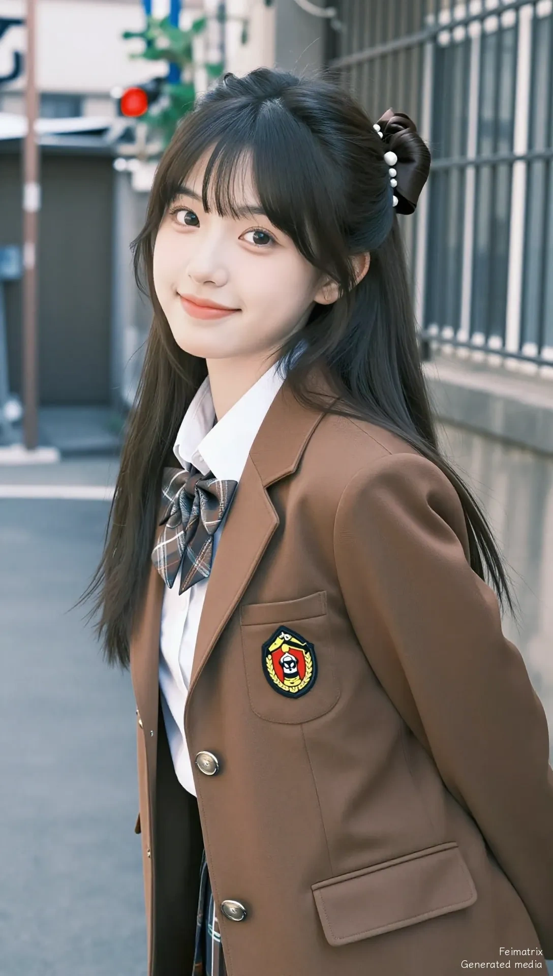 Charming Schoolgirl Aesthetic.