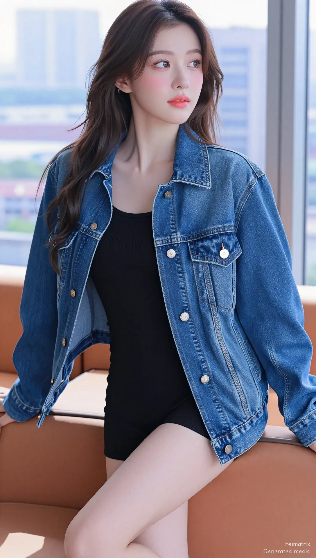 Feeling confident and cozy! ✨ 💙