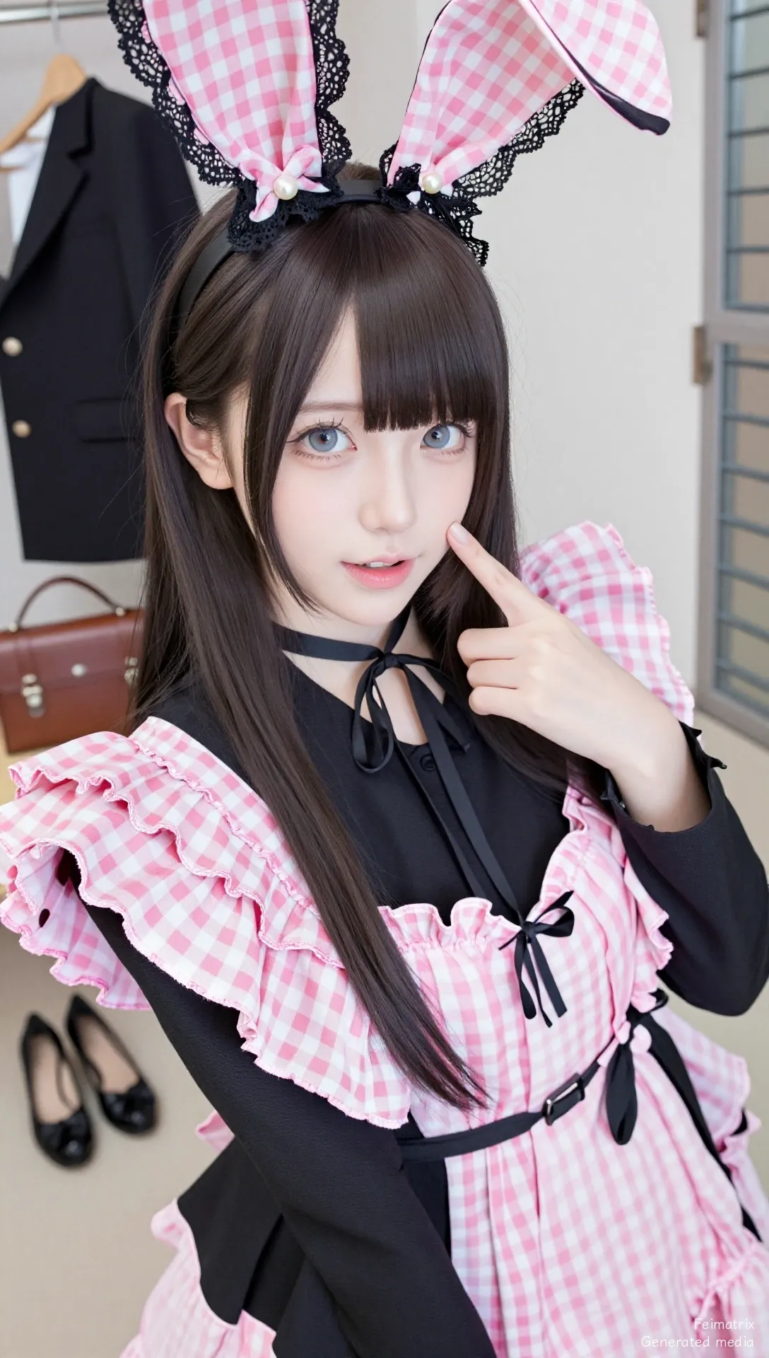 Feeling cute! ✨🎀🖤