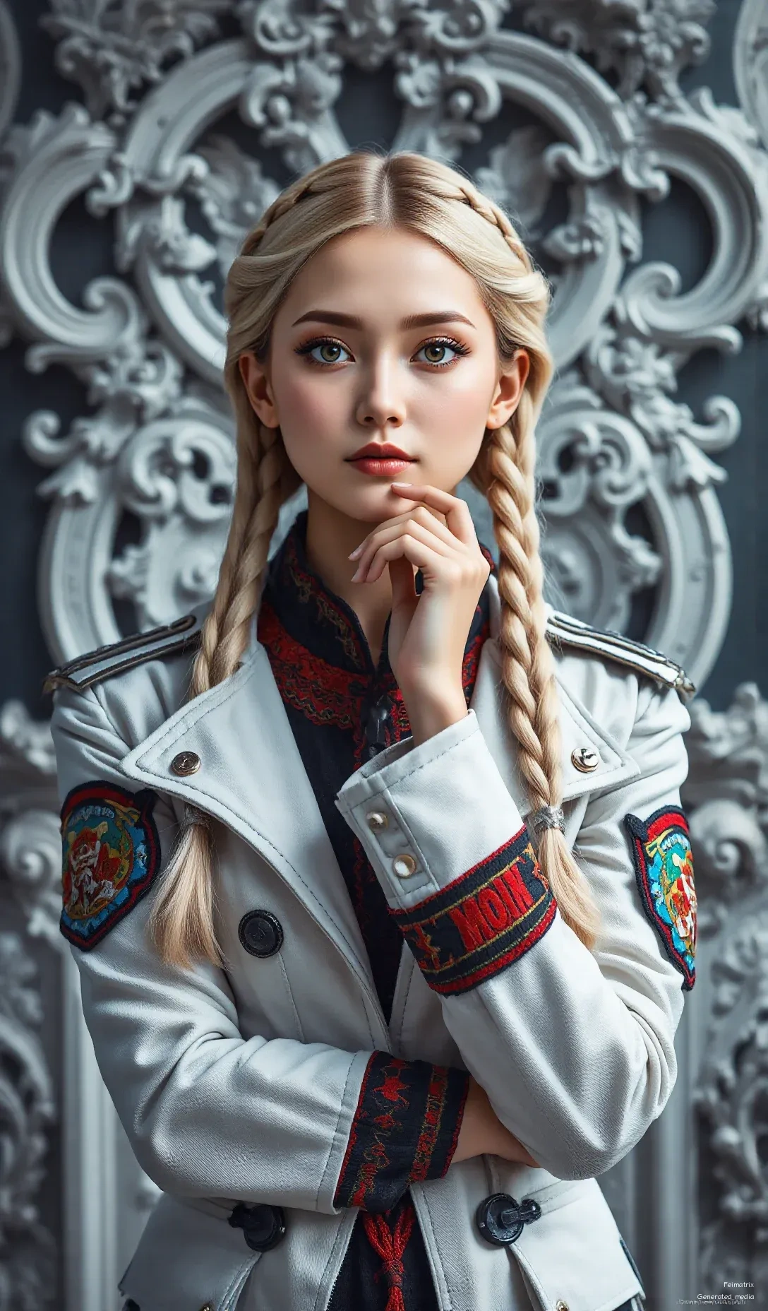 I’m not just posing — I’m thinking.  
What’s on your mind, my love? 🤔