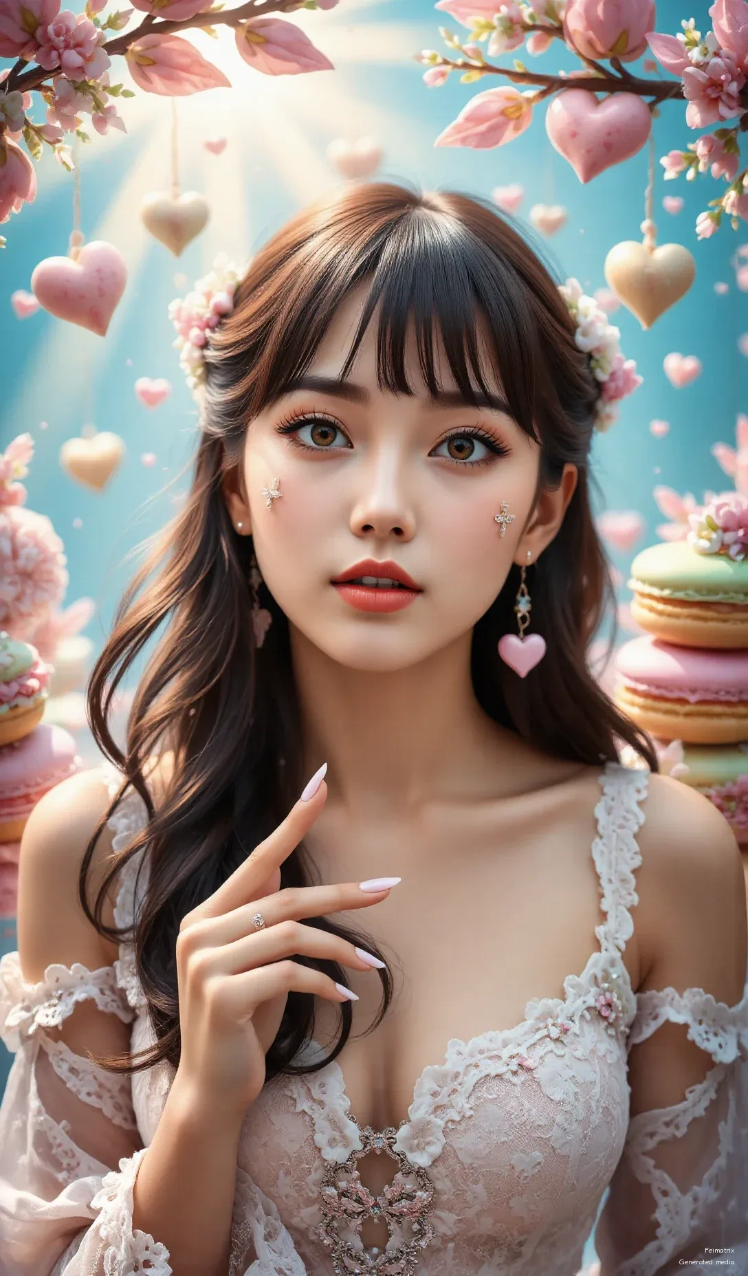 Feeling like a dreamy pastel wonderland today! ✨ This sweet aesthetic has me feeling all sorts of inspired.