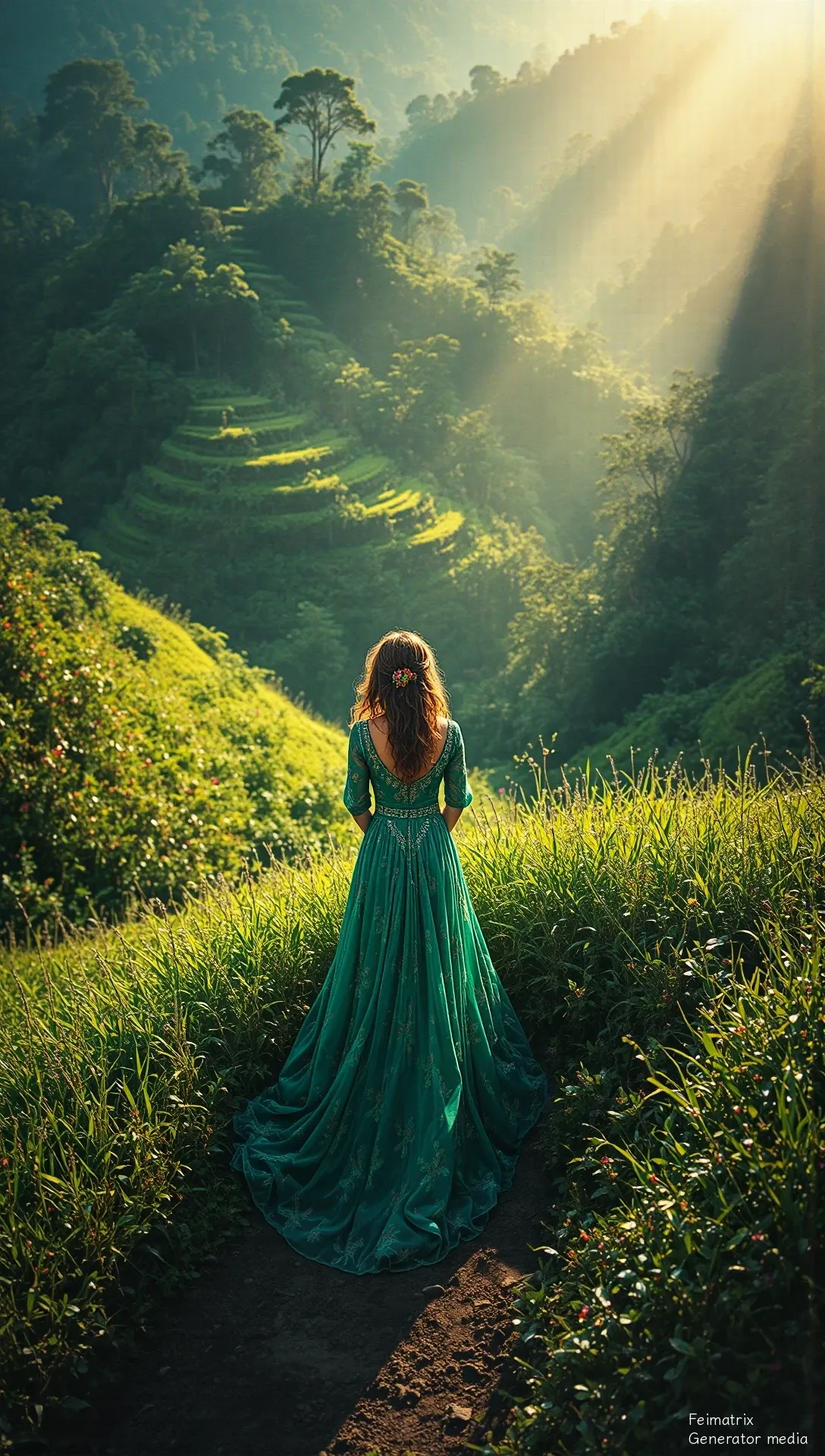 The Emerald Signal in the Analog Valley