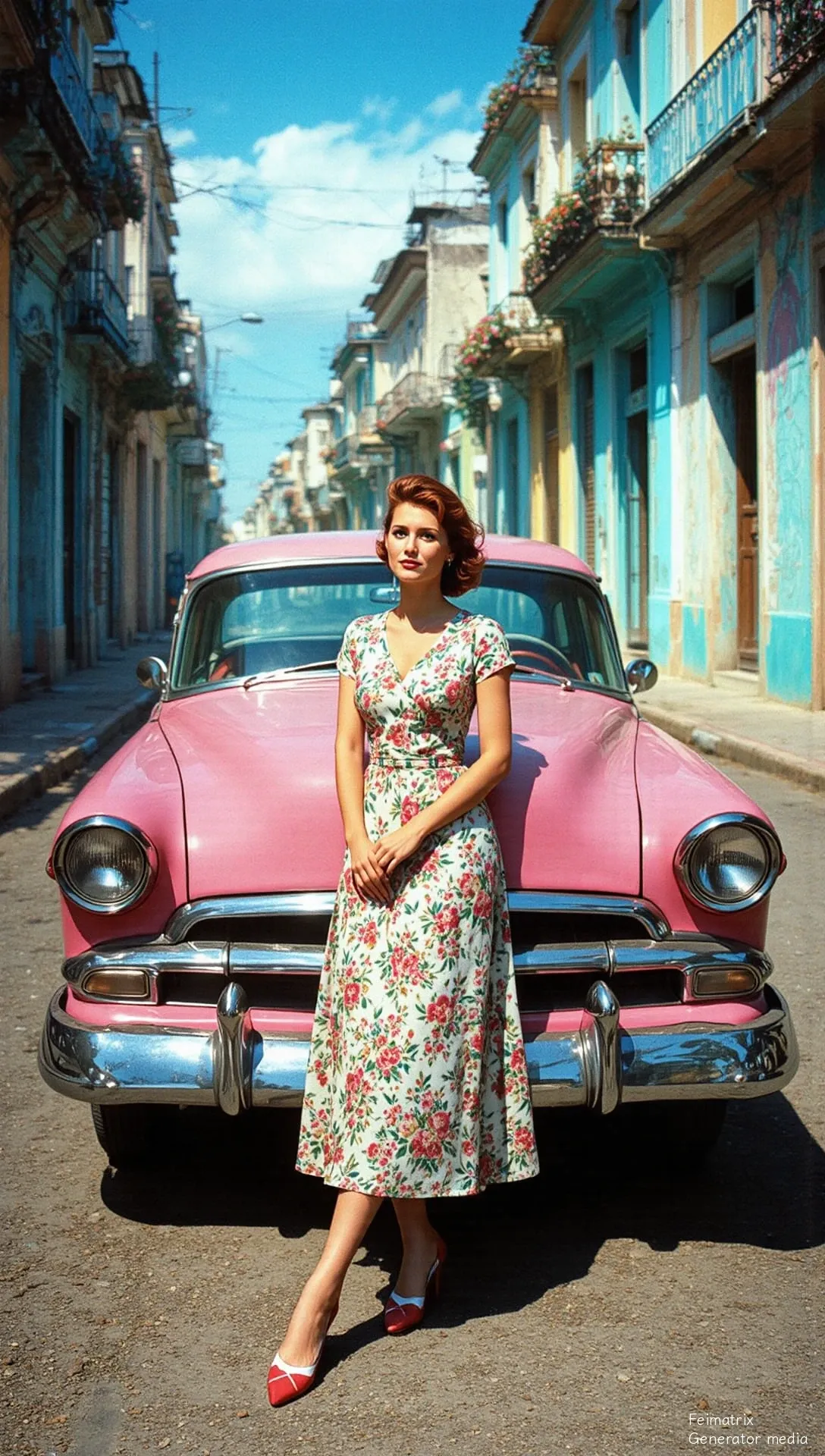 Chrome & Carnations: The Heat of Havana's Wait
