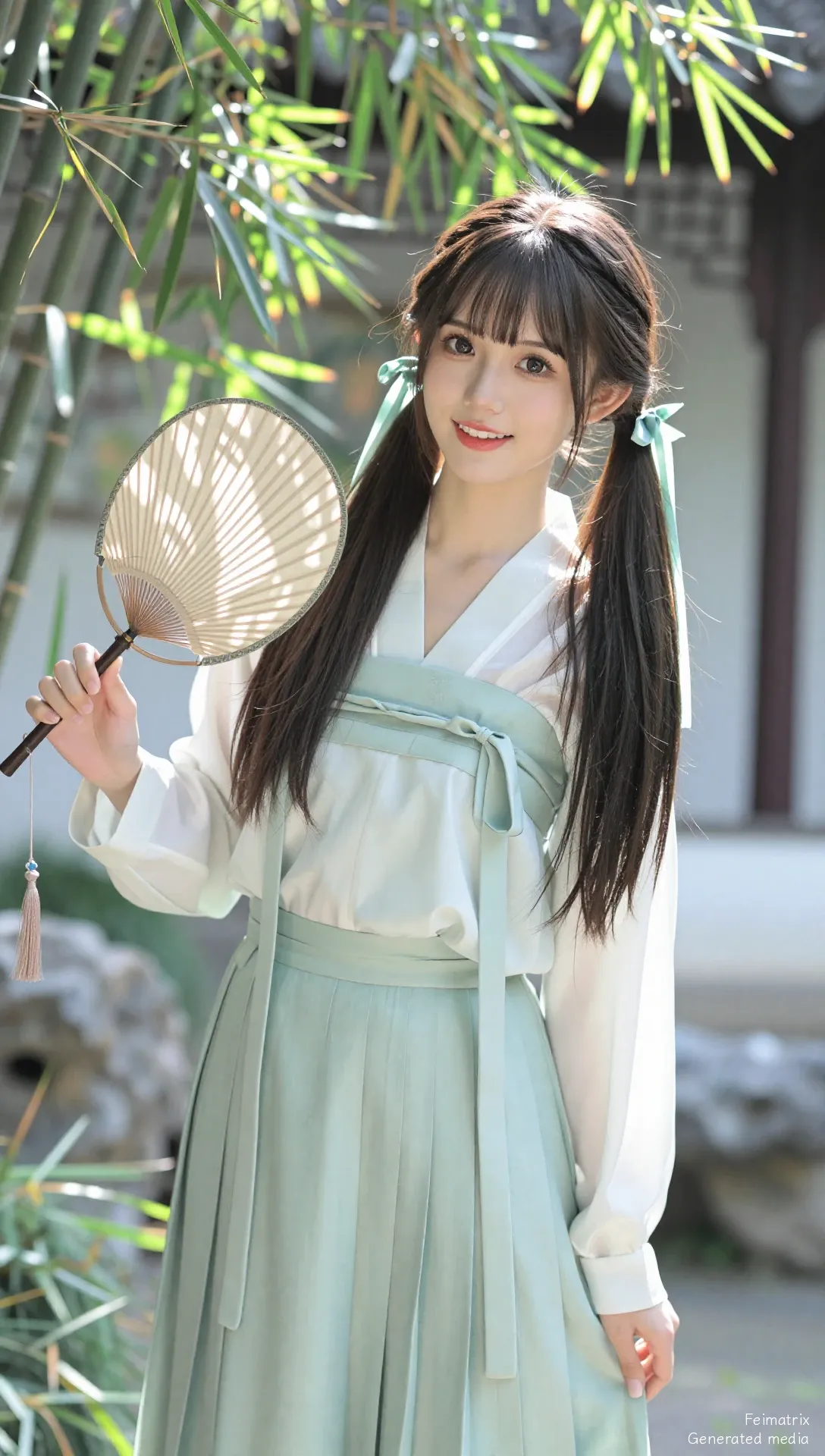 The Weight of Sunlight on Bamboo Silk