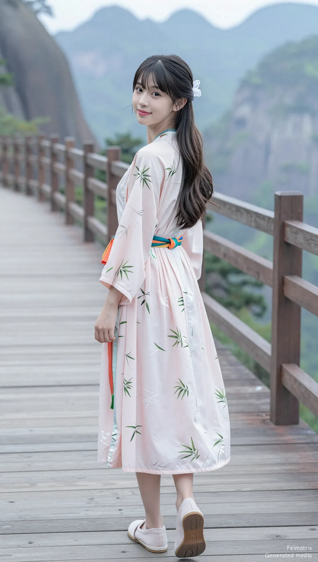 The Humid Scent of Bamboo on a Rain-Slicked Boardwalk