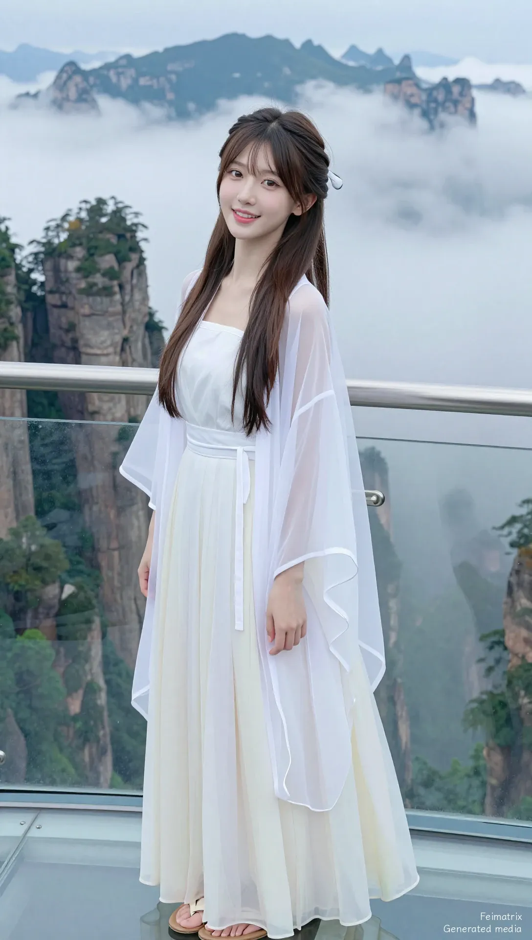 The Liquid City Melts into a White Silk Embrace