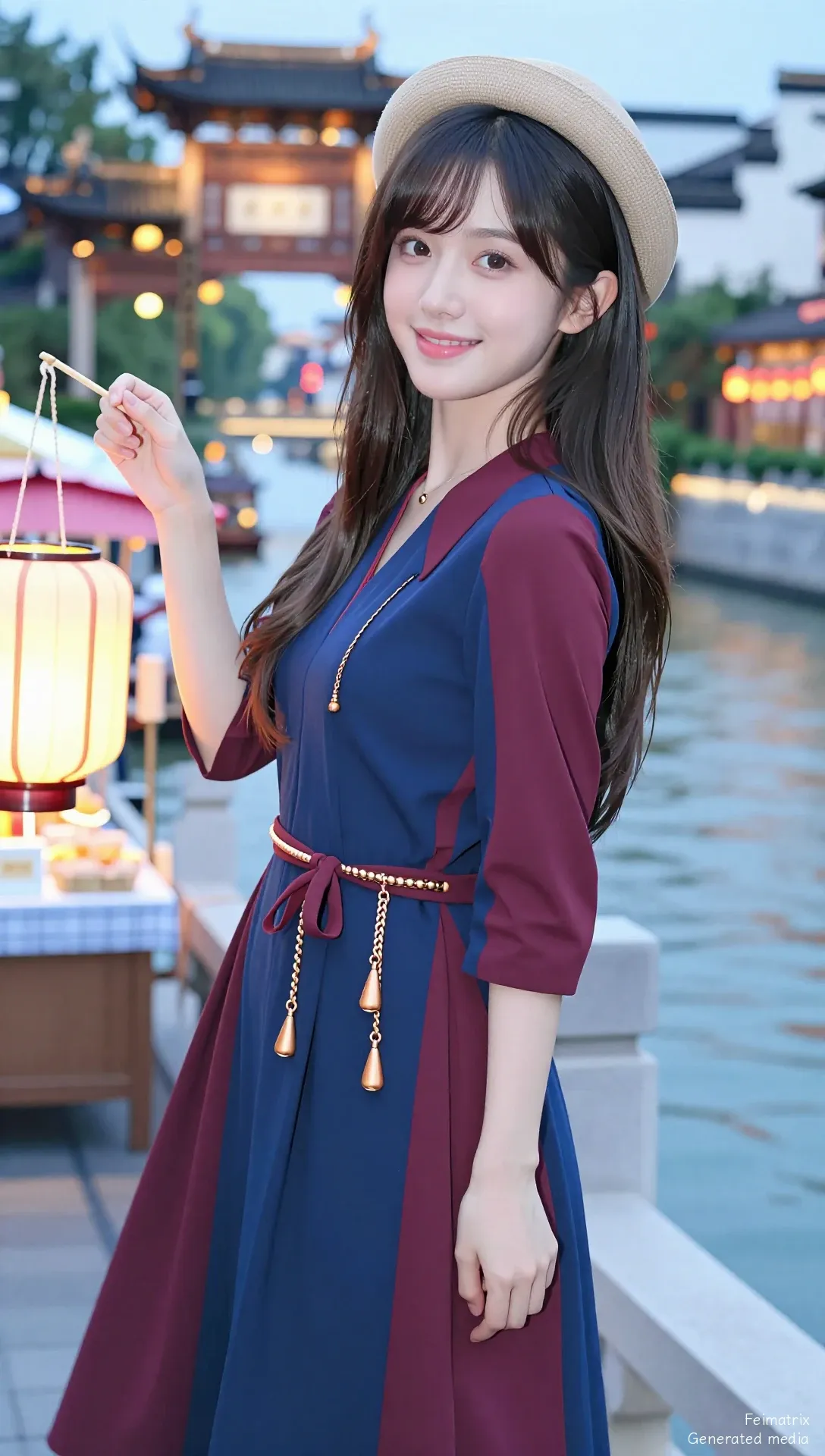 The Lantern's Soft Confession at Twilight