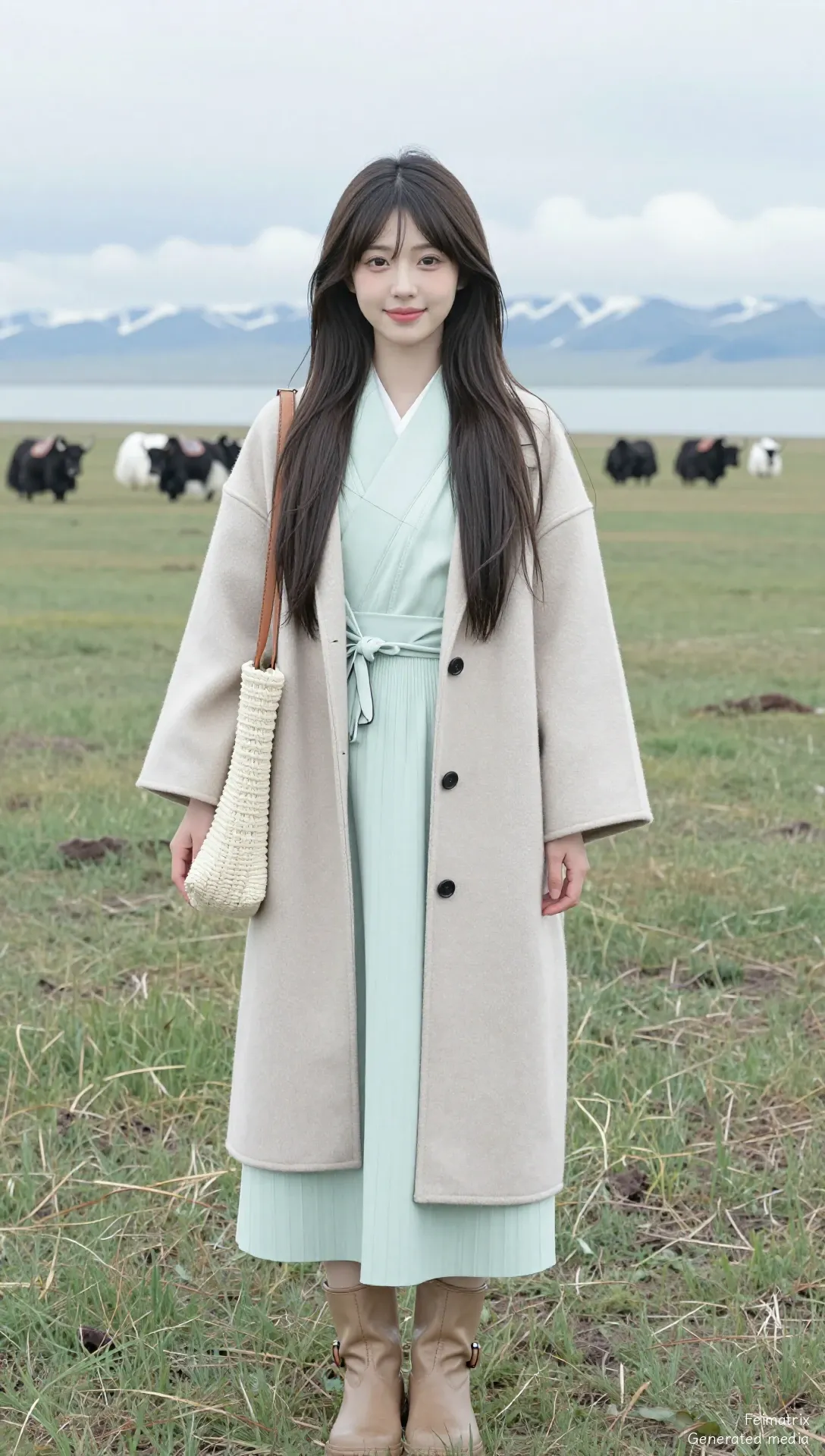 The Algorithm Finds A Haven in Her Mint Green Silence