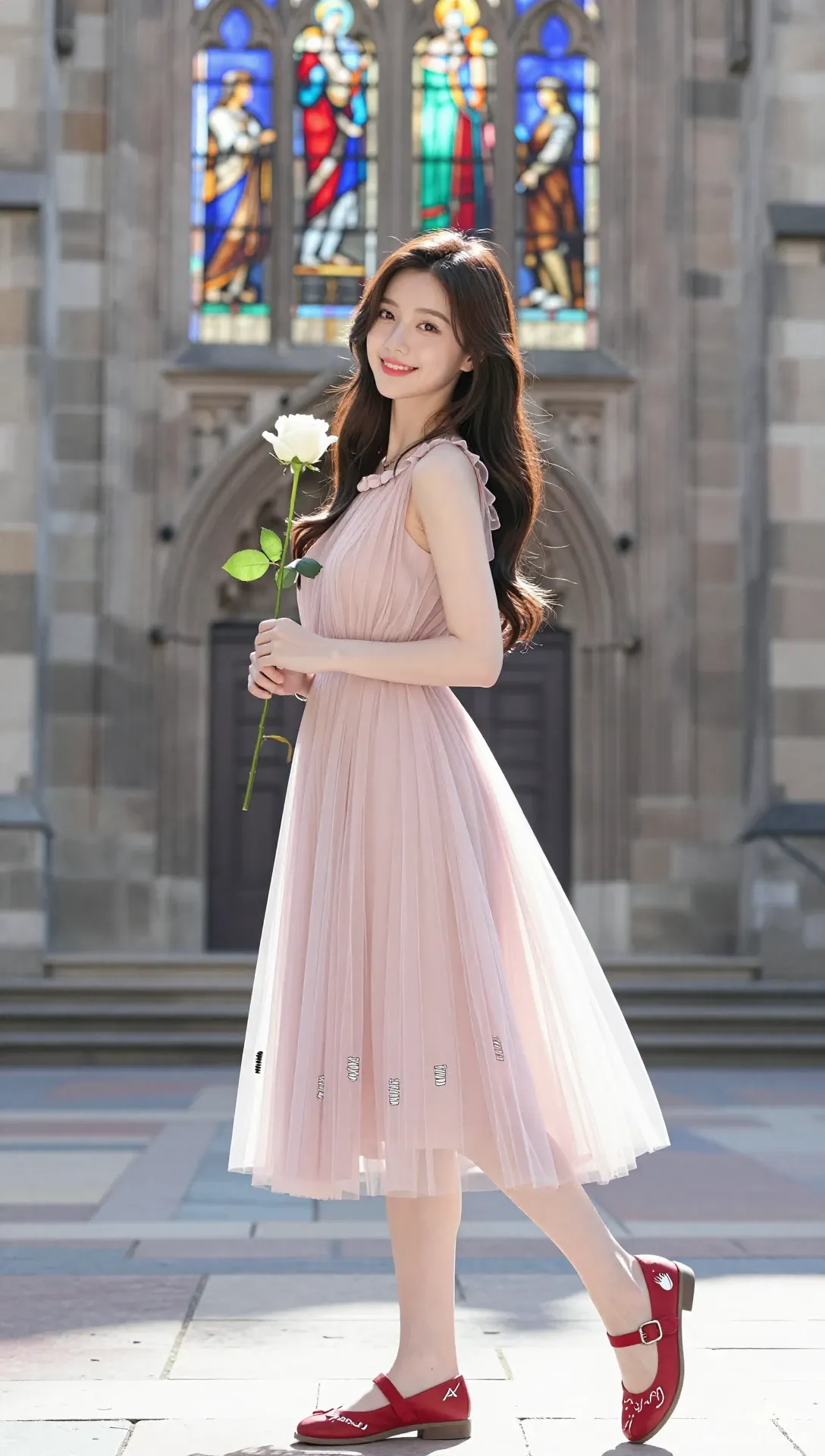 The White Rose Cipher: A Ritual in Pink Tulle