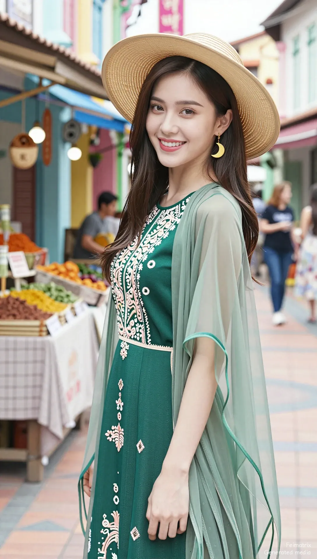 The Gilded Pulse: A Neon Romance in Emerald Silk