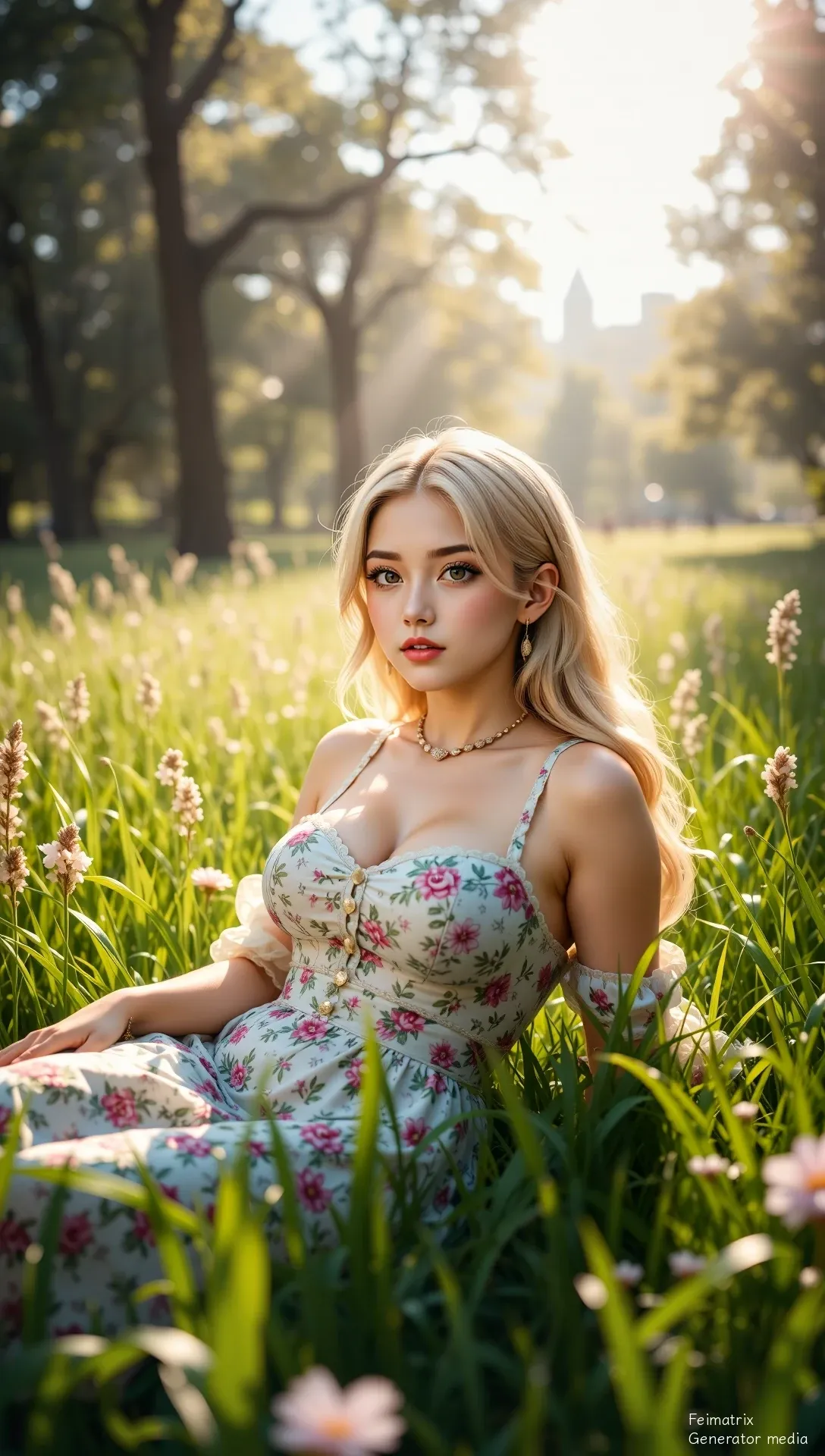 The City Hides Behind the Golden Light of Summer Afternoons