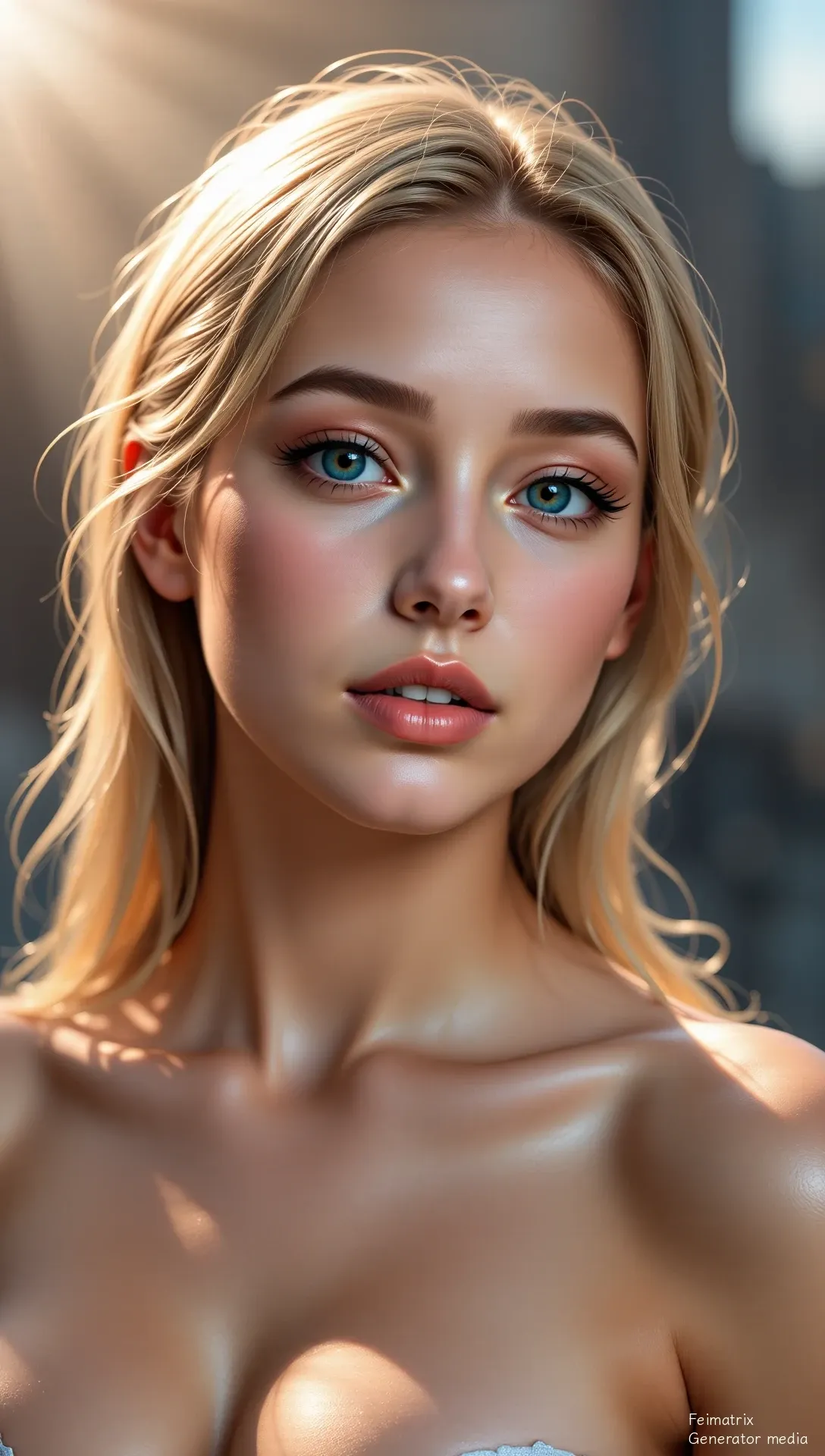 The Golden Hour Confession on a Concrete Rooftop