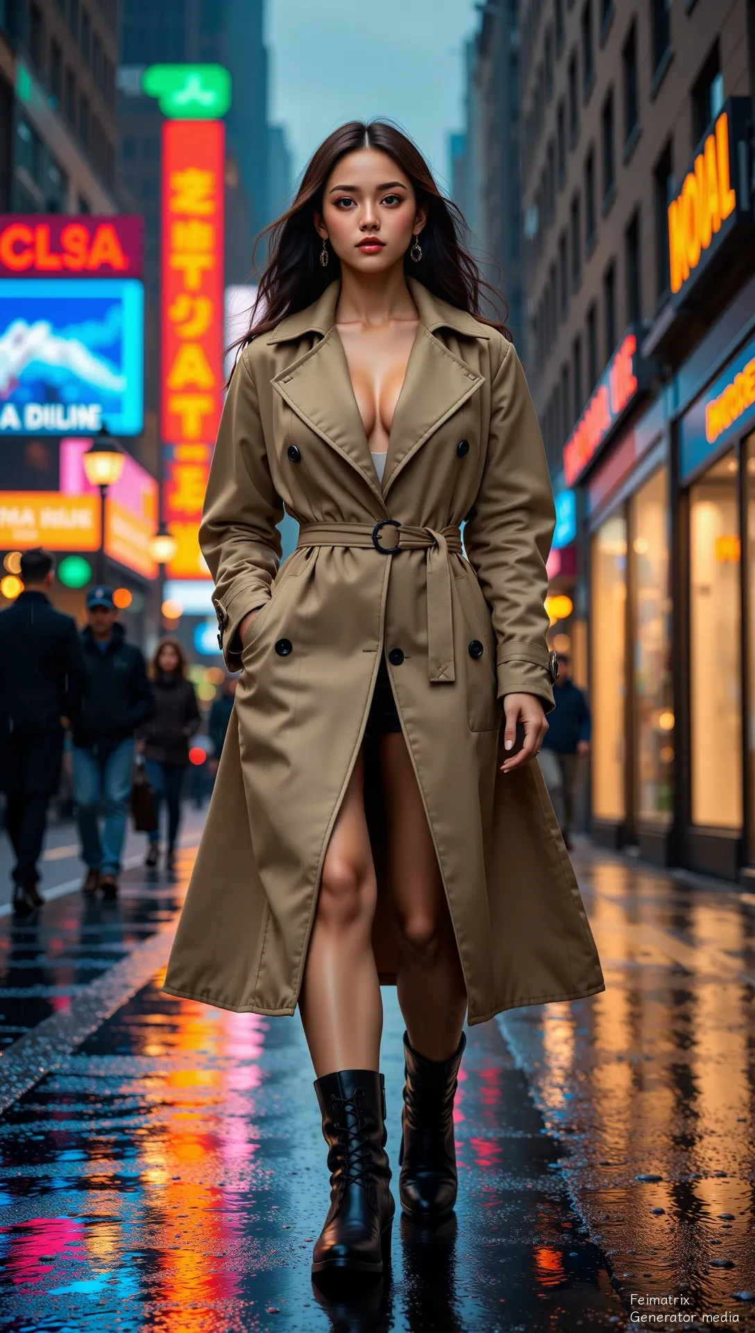 Reflections of the City Rain