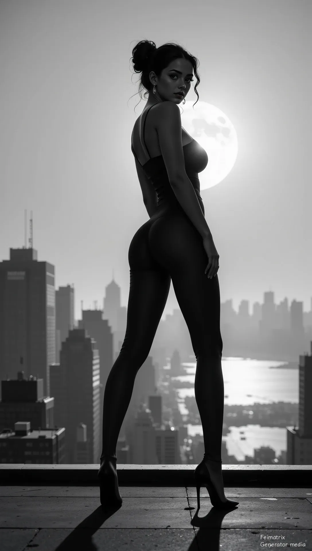 The Concrete Moon's Embrace: A Healing Night Shift