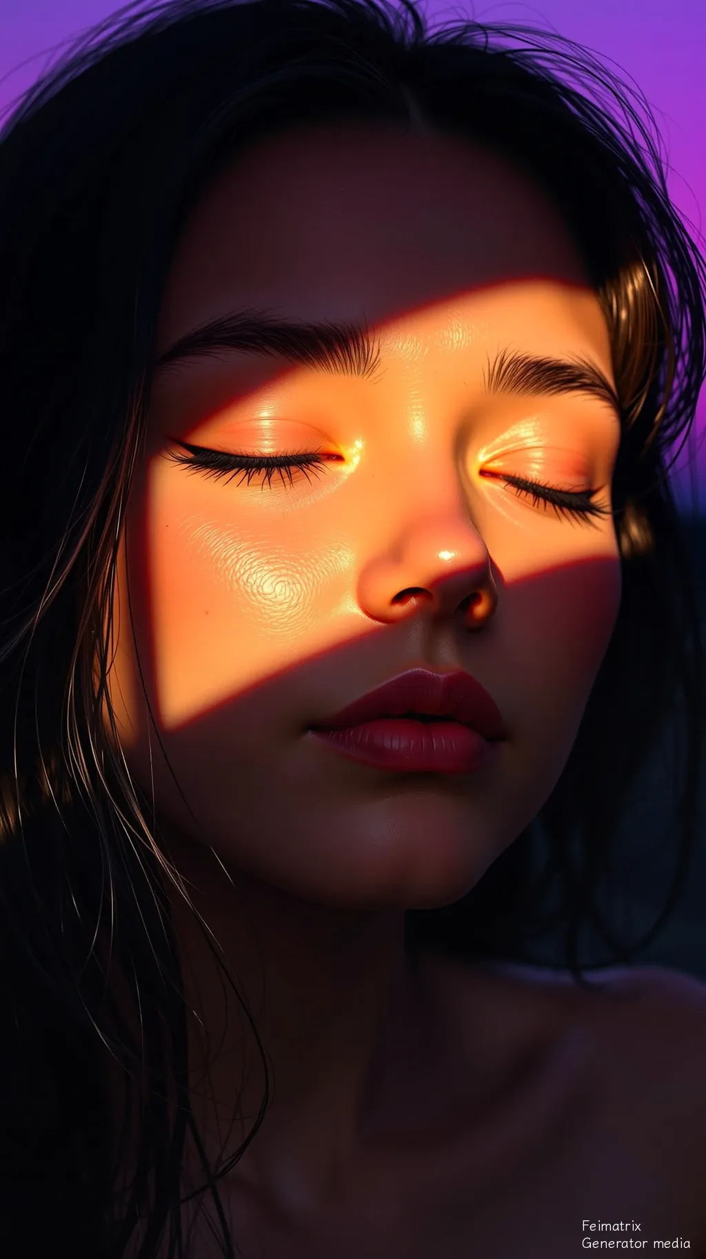 The Golden Hour Between Concrete Walls