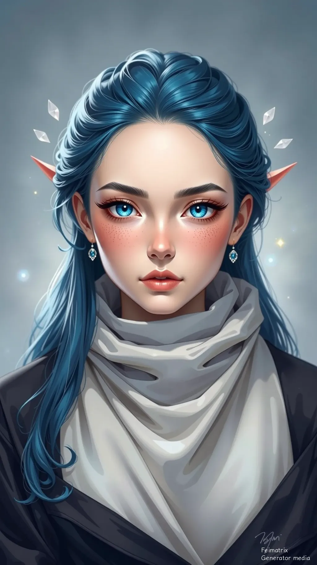 The Indigo Hour of a Glass Heart