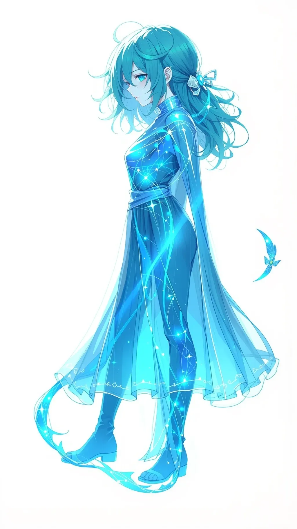 Cobalt Sighs on a Concrete Horizon