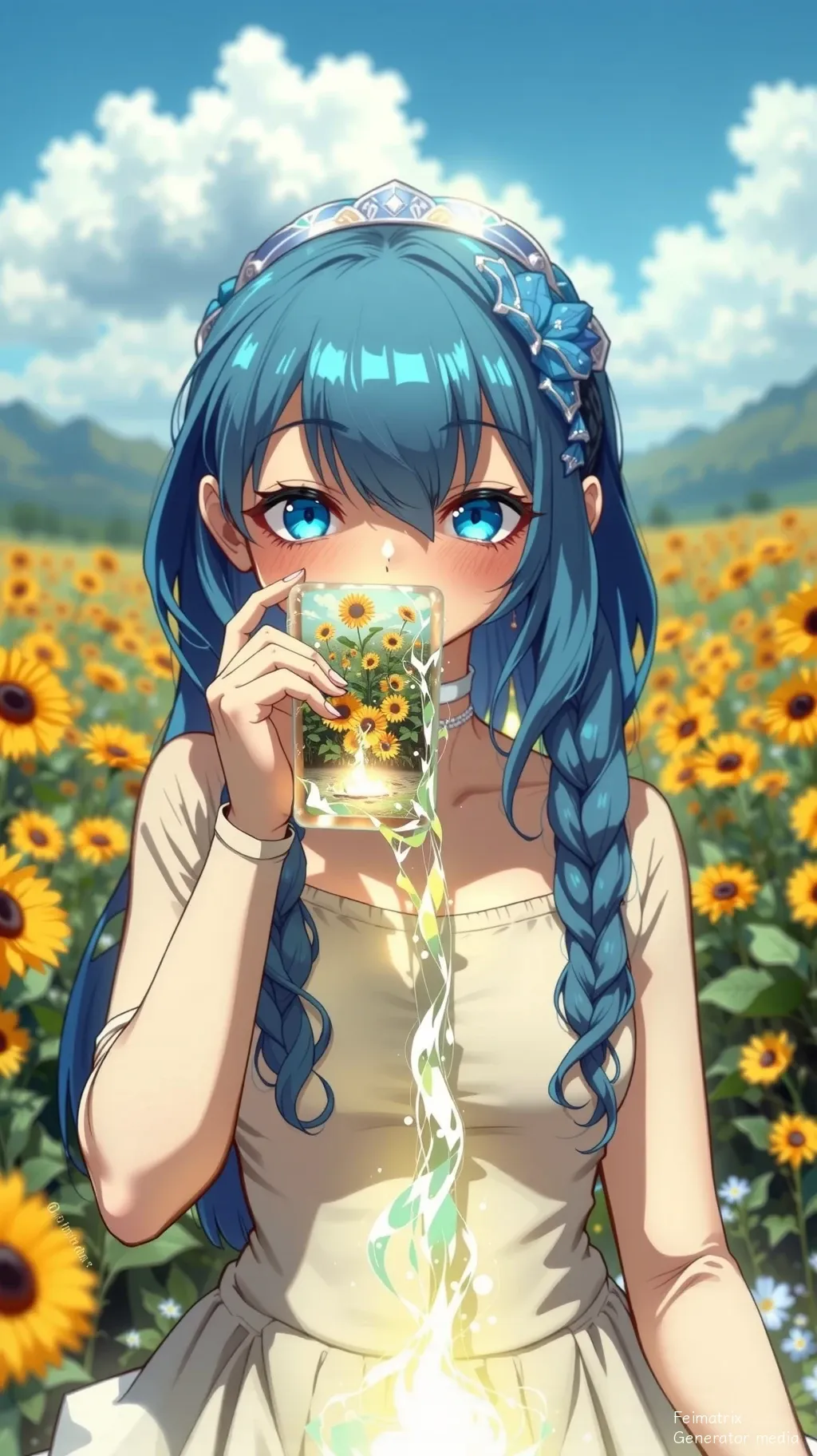 A Sip of Golden Solitude