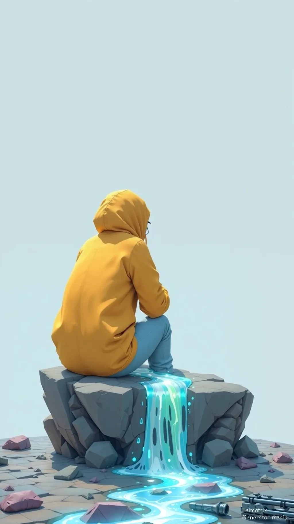 The Indigo Current Between Us