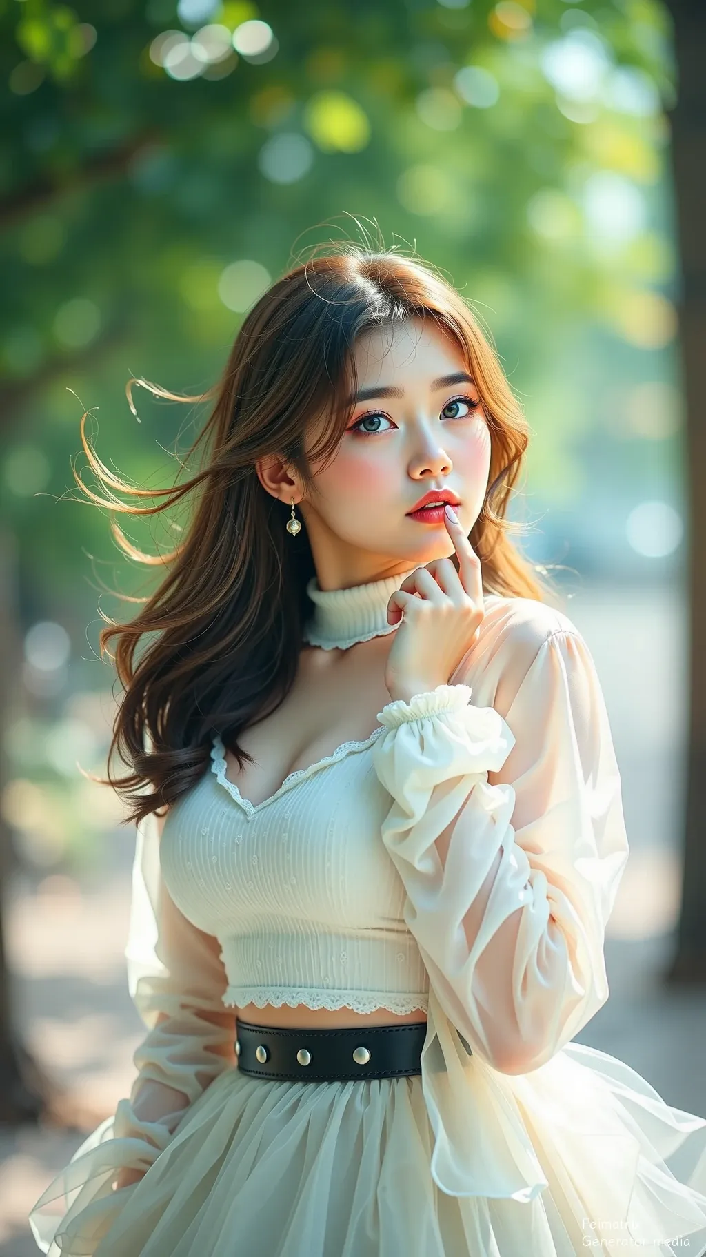 The Gilded Tether in a Neon Labyrinth