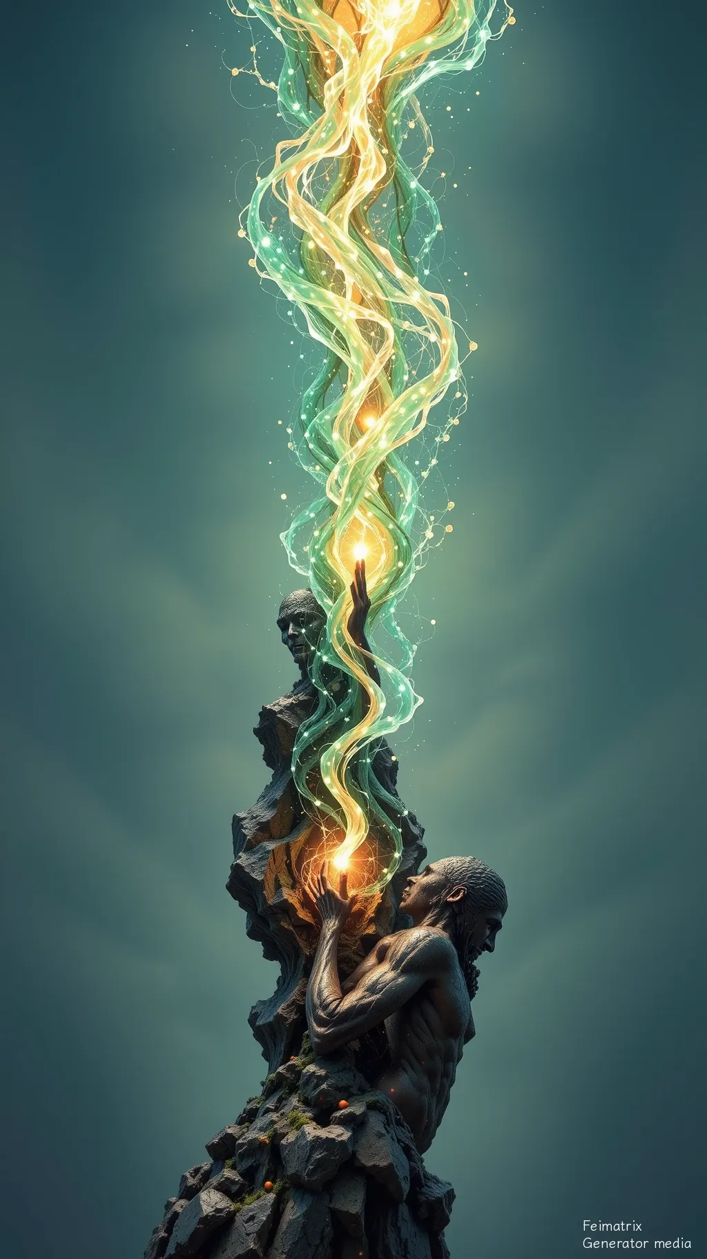 Neon Veins and Velvet Silence