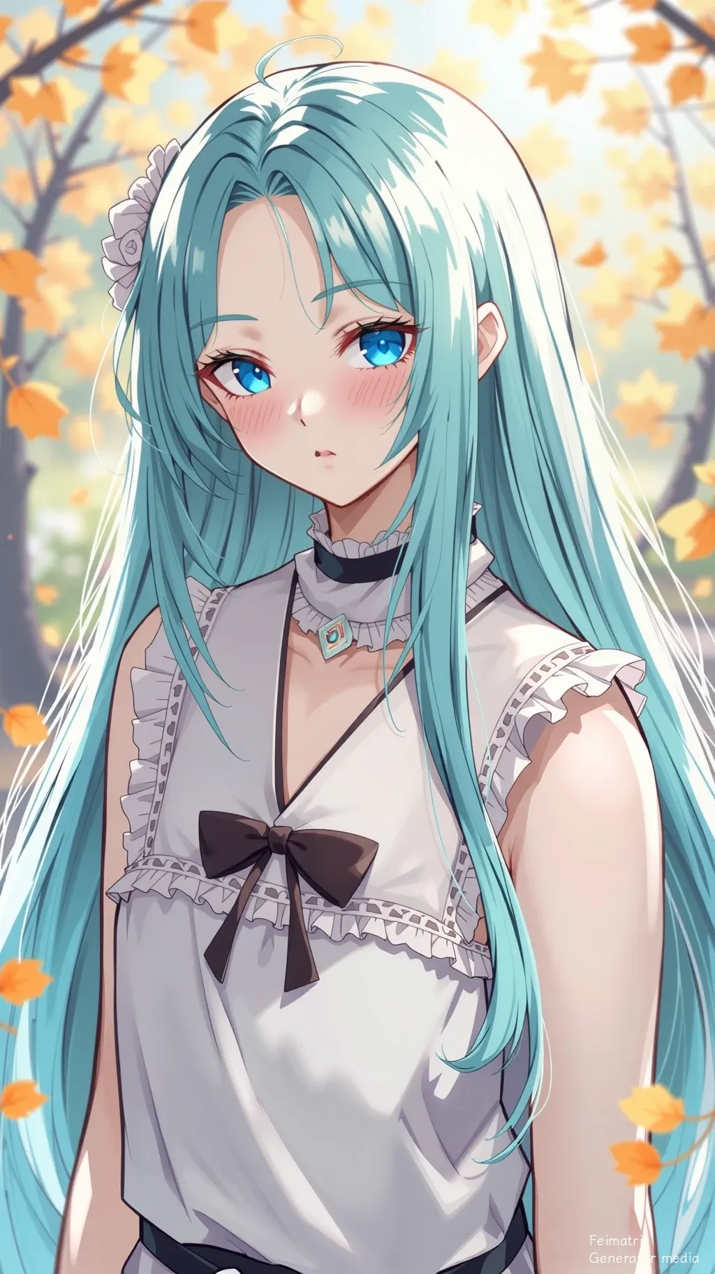 The Cold Blue Flame of Autumn