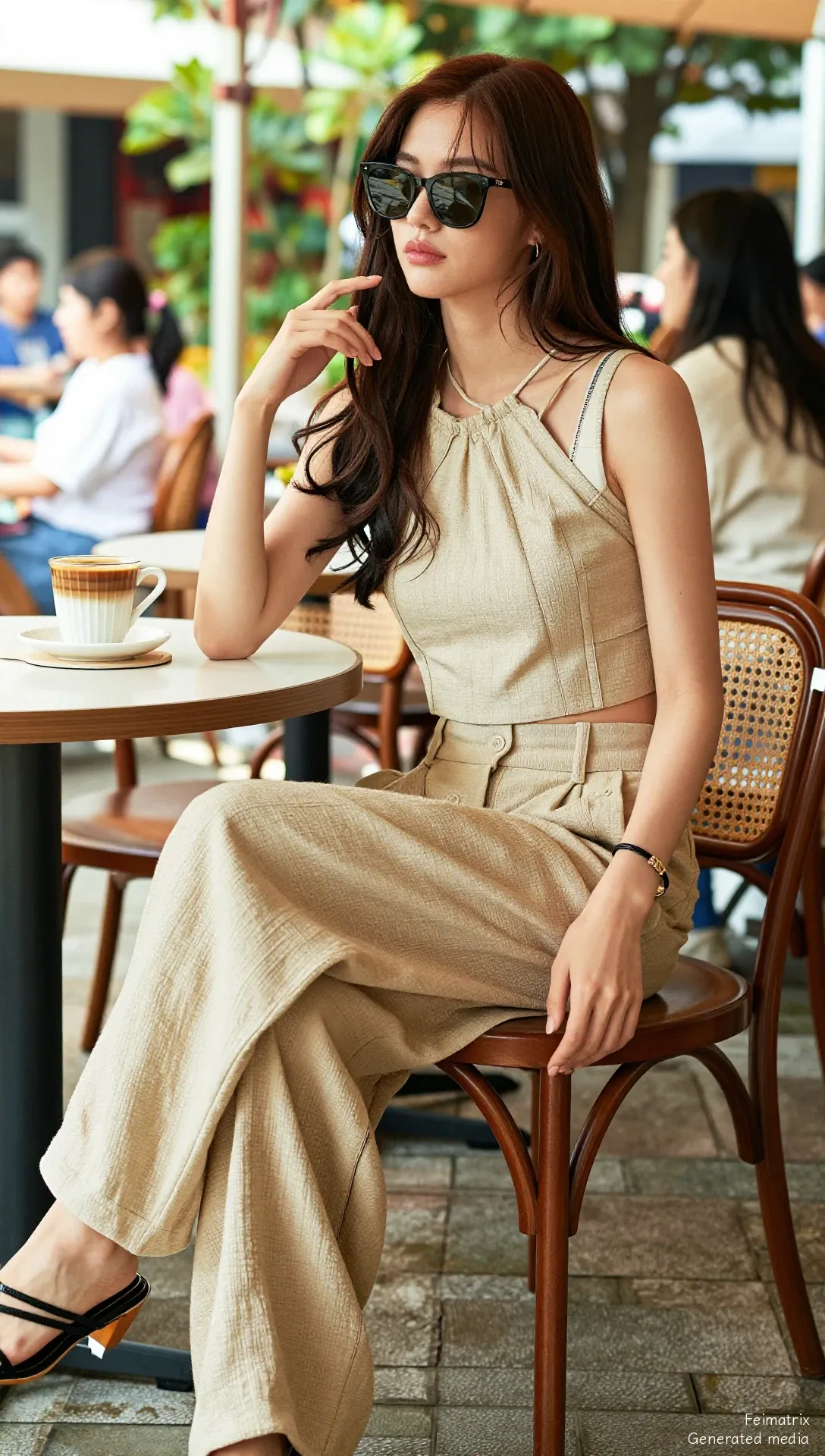 The Temperature of a Quiet Gaze