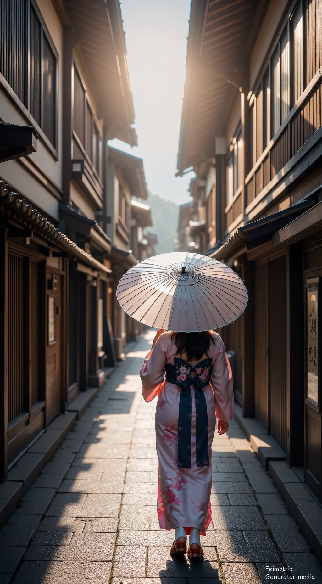 The Neon Scent of a Paper Umbrella