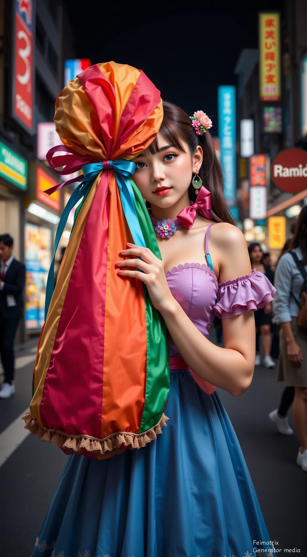 The Candy Keeper's Neon Confession