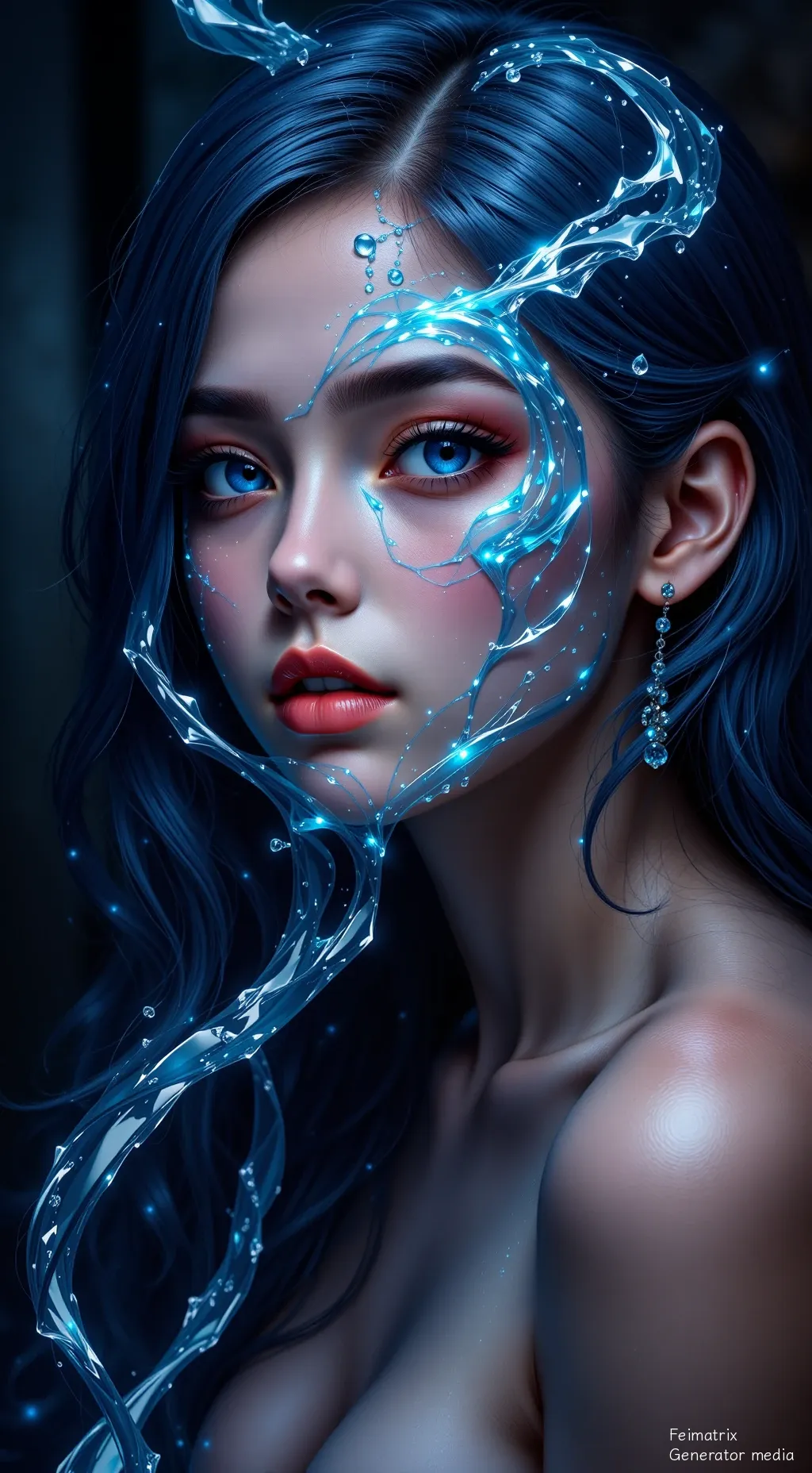 The Cobalt Pulse of a Glass Heart