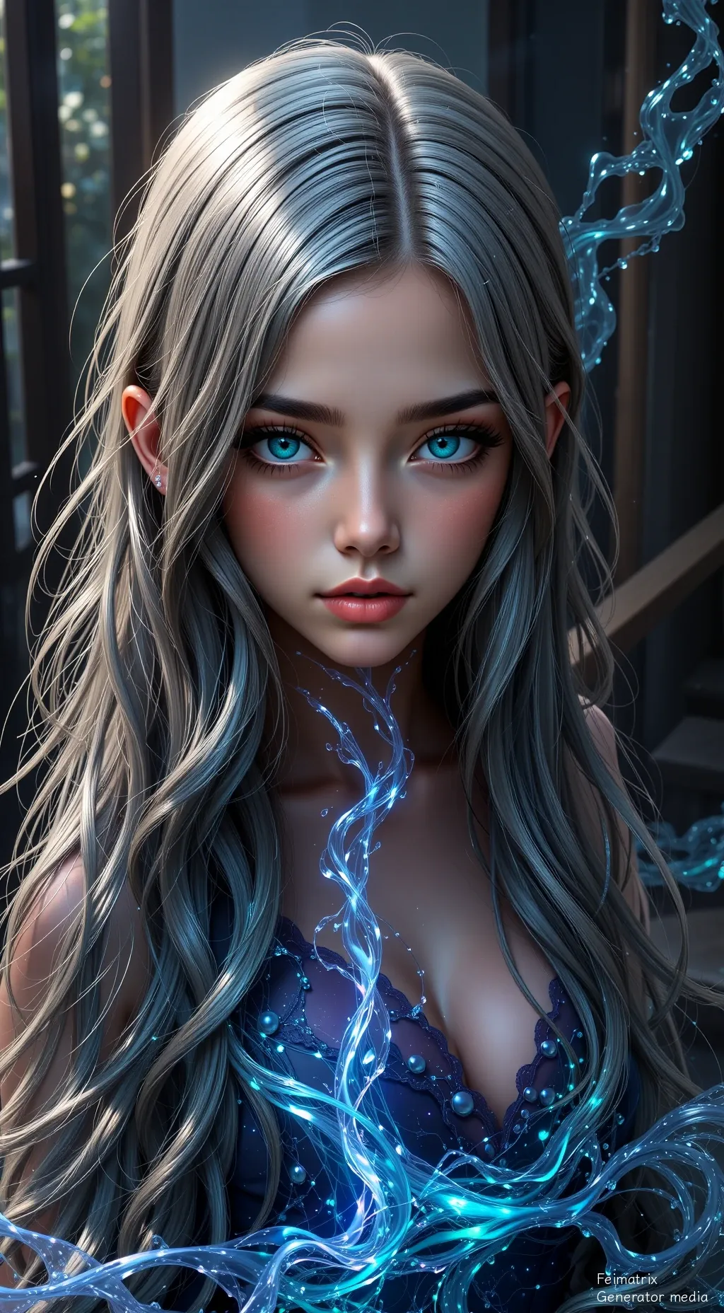 The Azure Hum of My Heartbeat