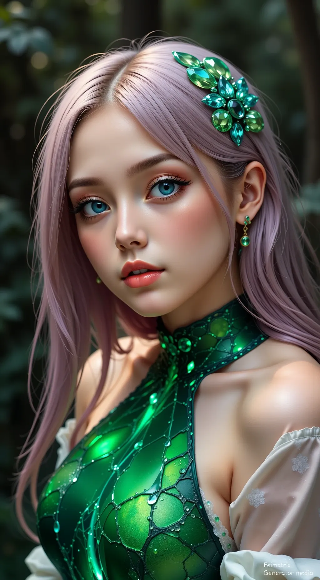Emerald Whispers in the Concrete Jungle
