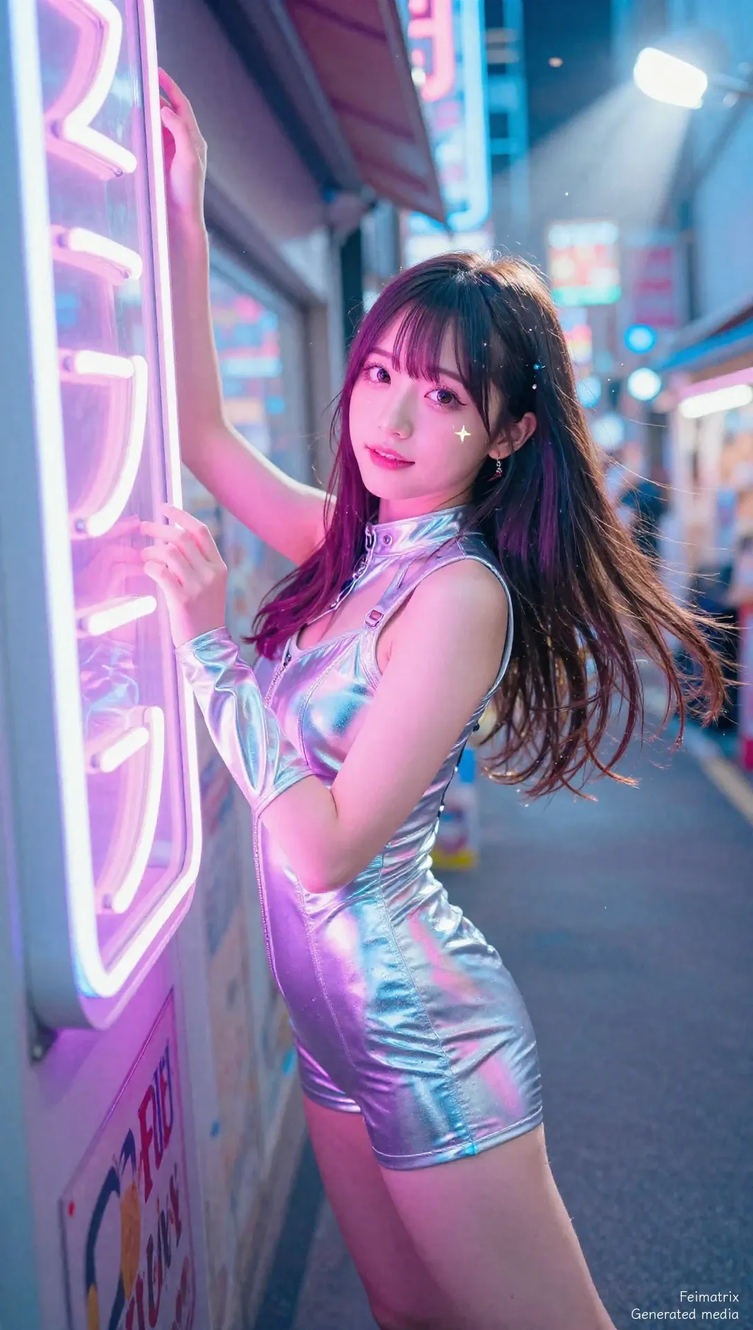Neon Veins and Quiet Hearts