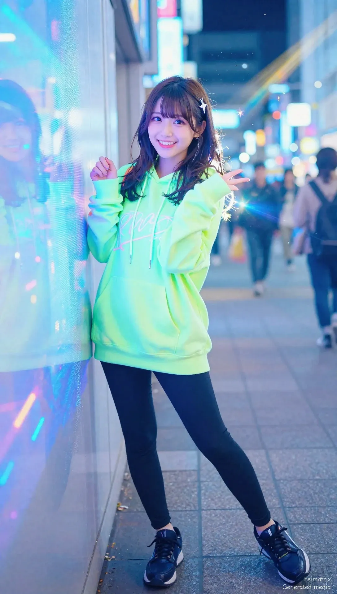 The Neon Pulsar in Your Eyes