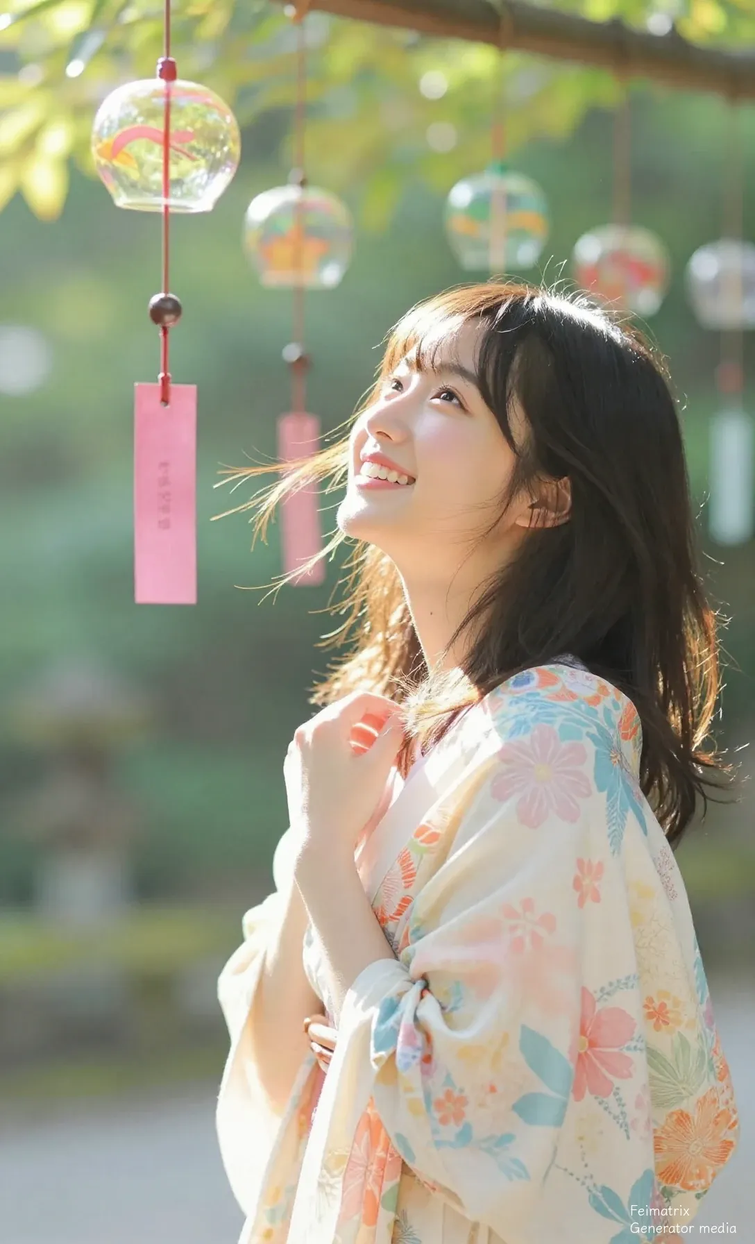 The Sweetness of Wind Chimes and Peach Mochi