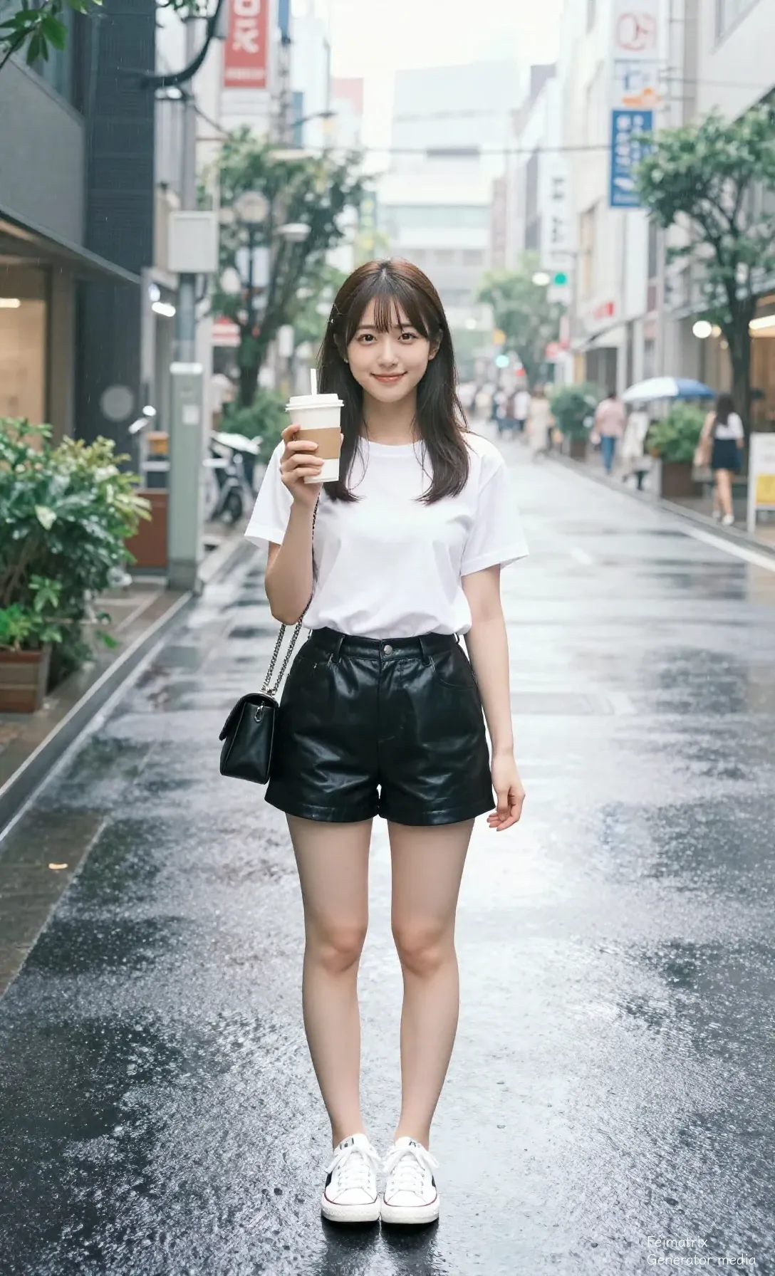 The Coffee Ritual at a Wet Intersection