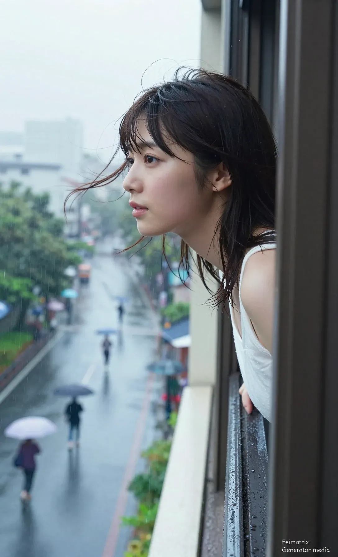 The Rain-Slicked Altar of Longing