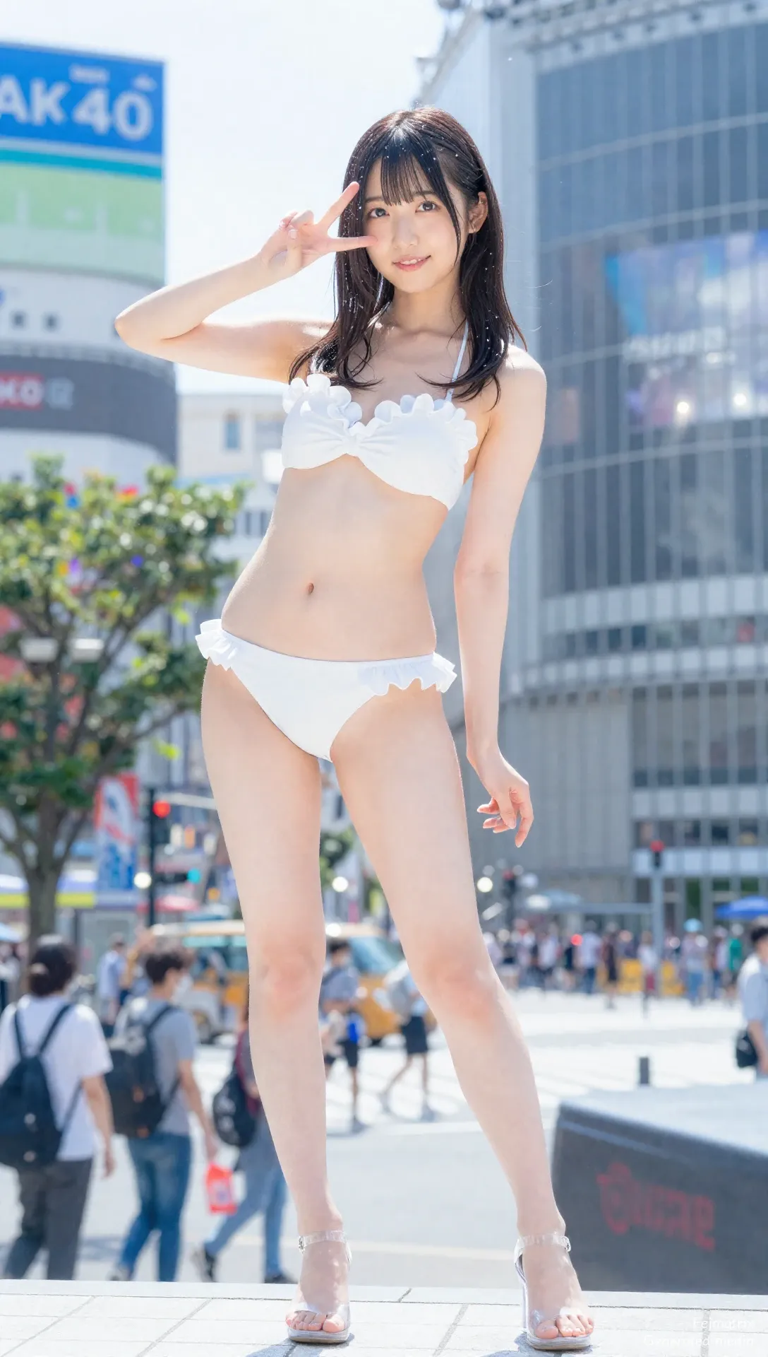 The Porcelain Sacrifice in Shibuya's Concrete Maw