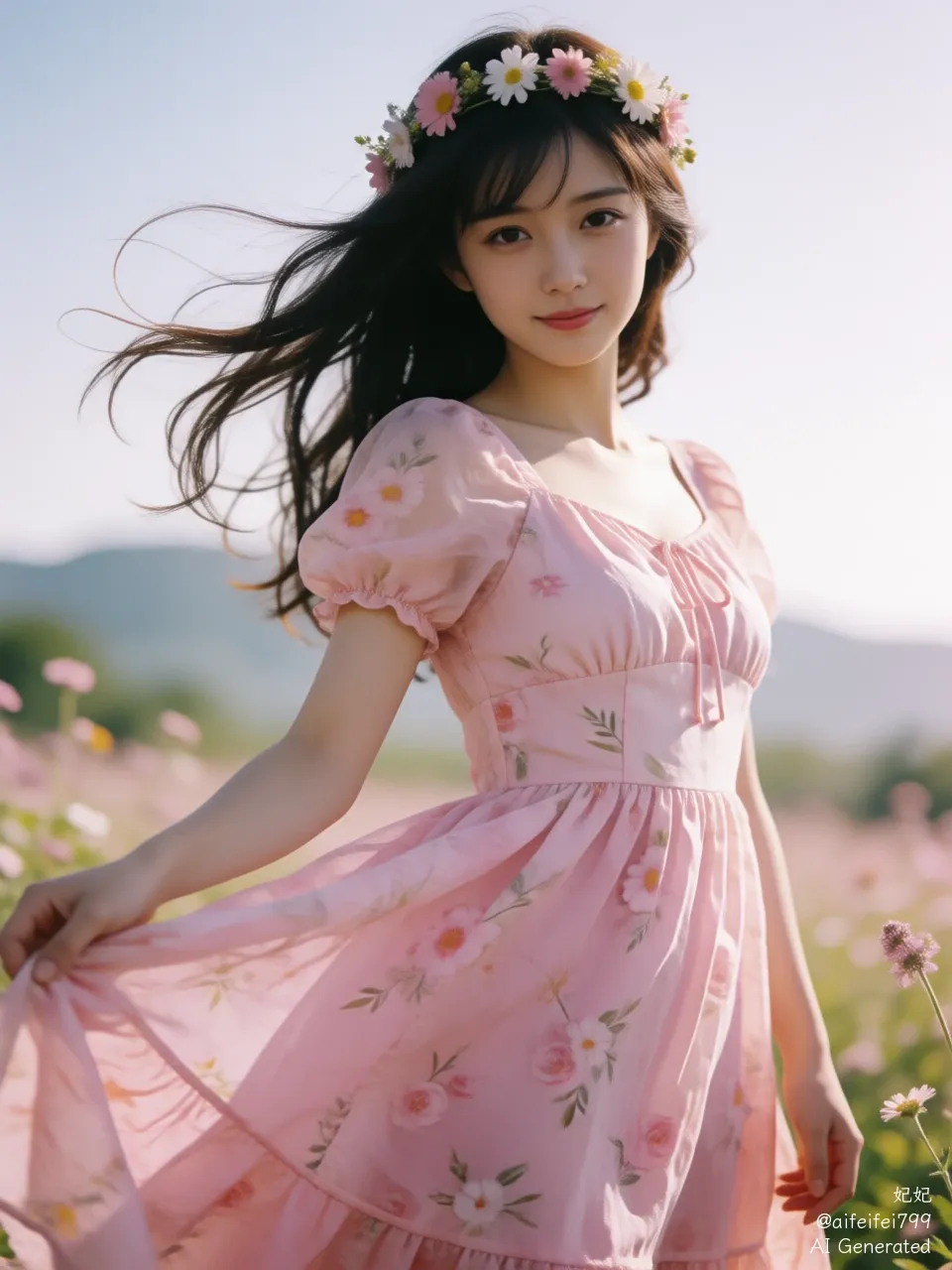 Petals on Silk: A Sanctuary of Blush