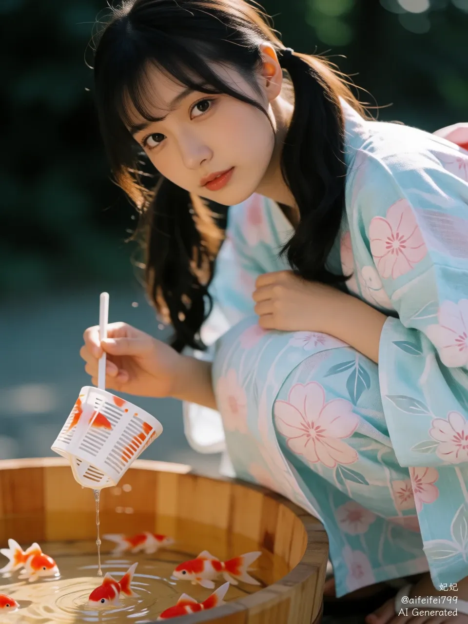The Koi's Secret Pulse: A Sip of Stolen Warmth
