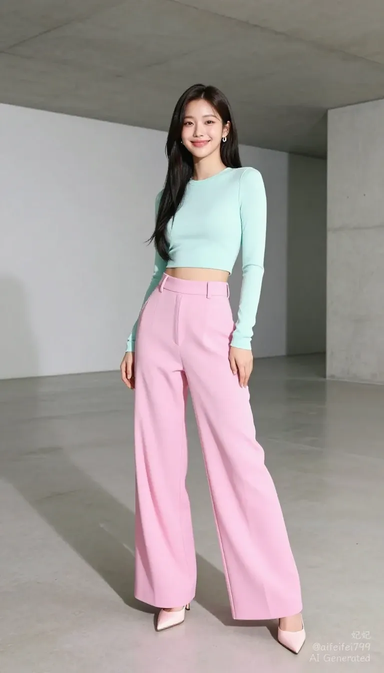 Pastel Sanctuary: The Geometry of Softness