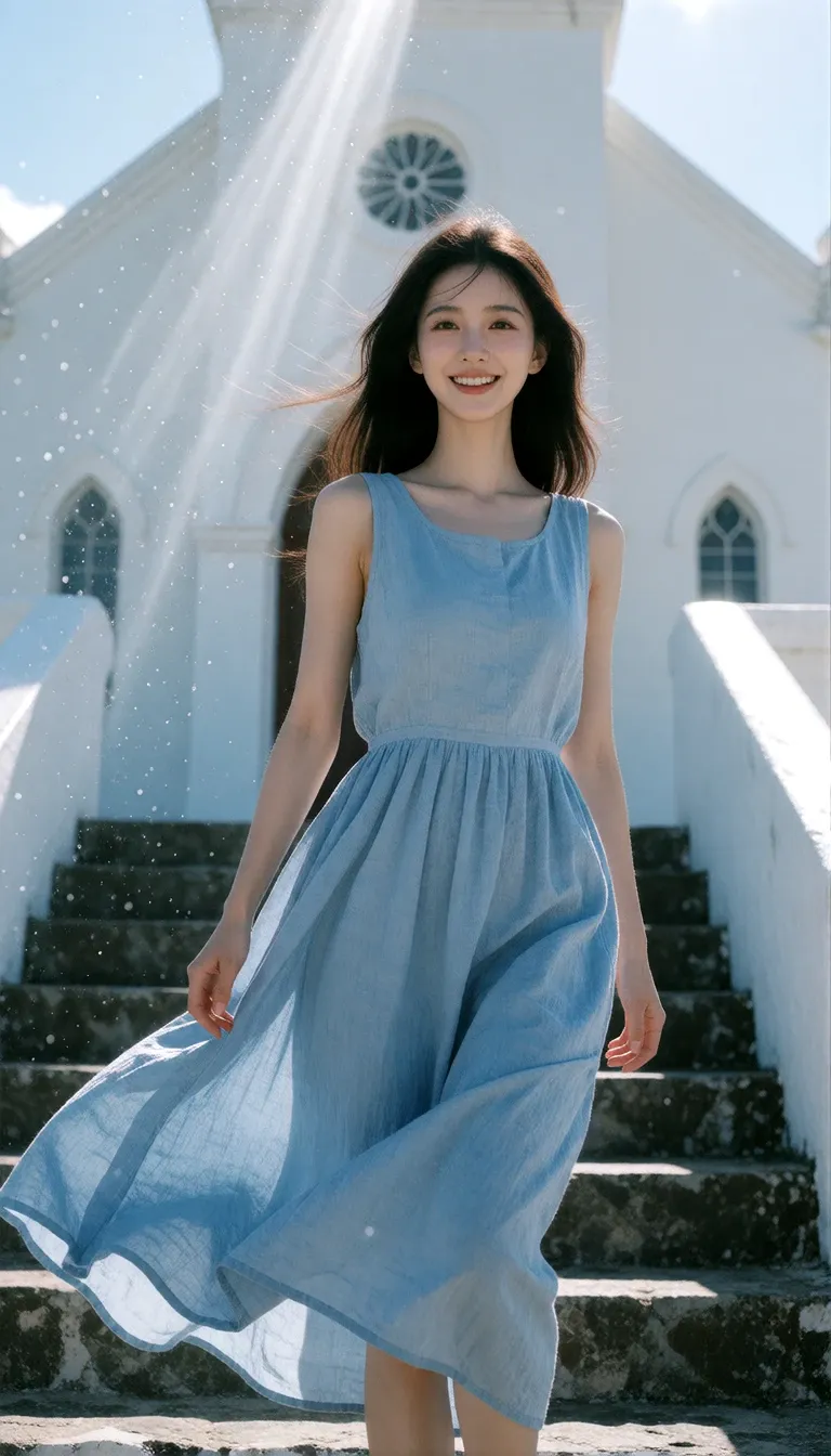 The Prism of Petals: A Sanctuary in Sapphire