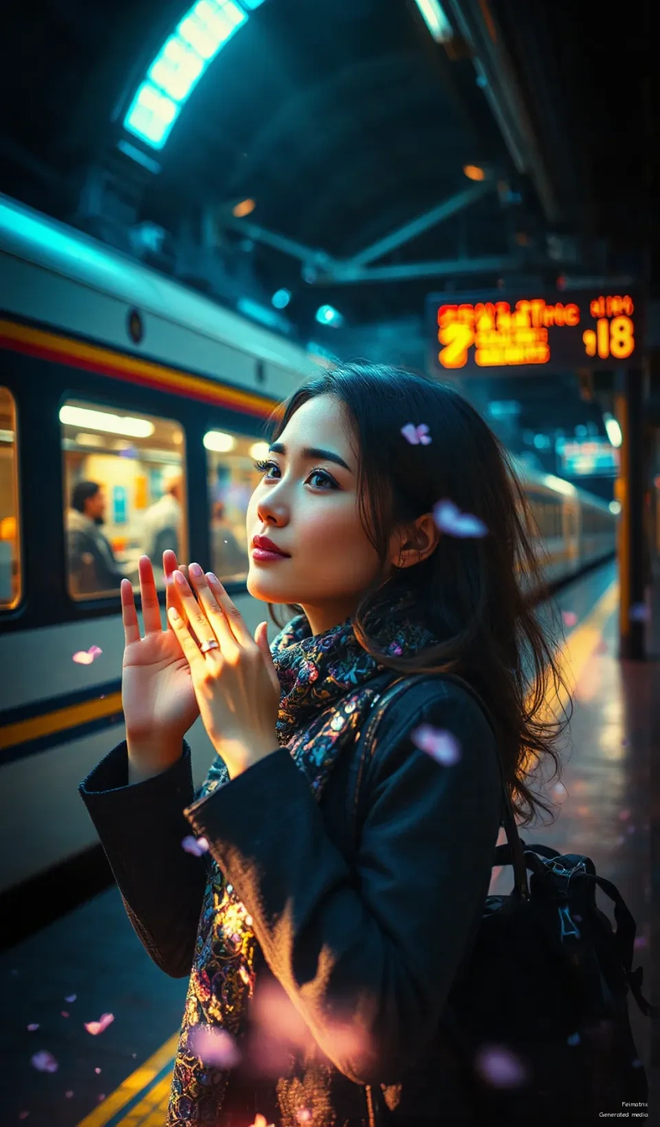 Golden hour glowin’ here! ✨ Feeling cozy and content wrapped up in my favorite knit – nothing beats a simple moment like this one. A little bit of rain outside, a whole lot of peace inside. What about...