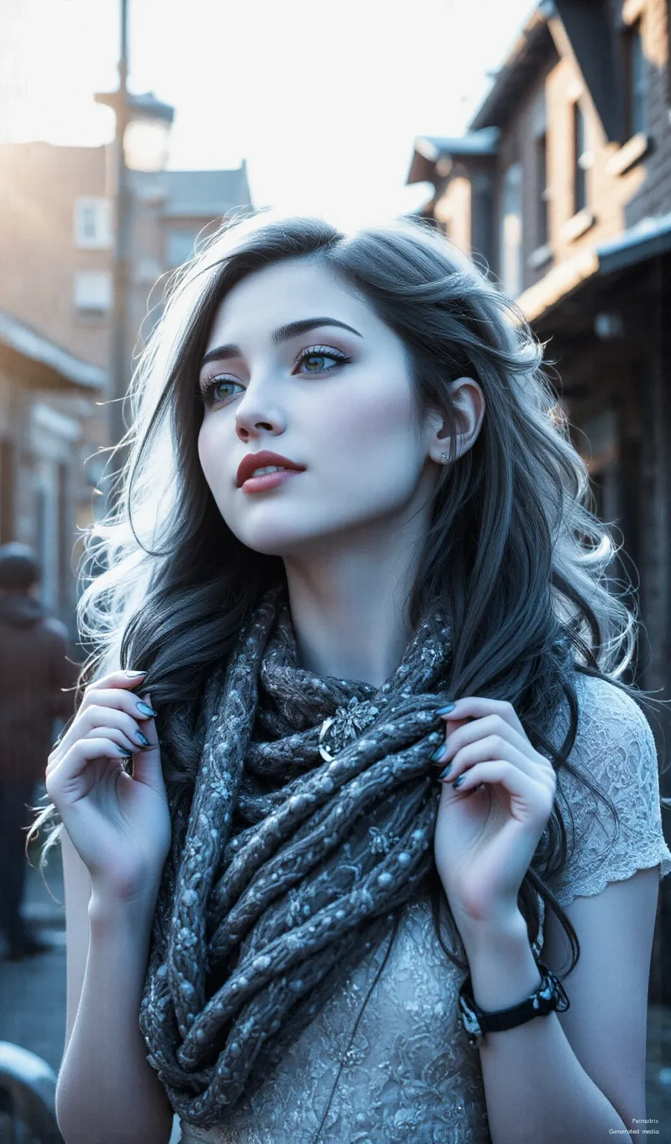 Cozy mornings and coffee shop dreams ✨ Loving this oversized knit – feels like being wrapped in a cloud! A little bit of grey outside, plenty of warmth inside - that’s how it’s done, right? Let the we...