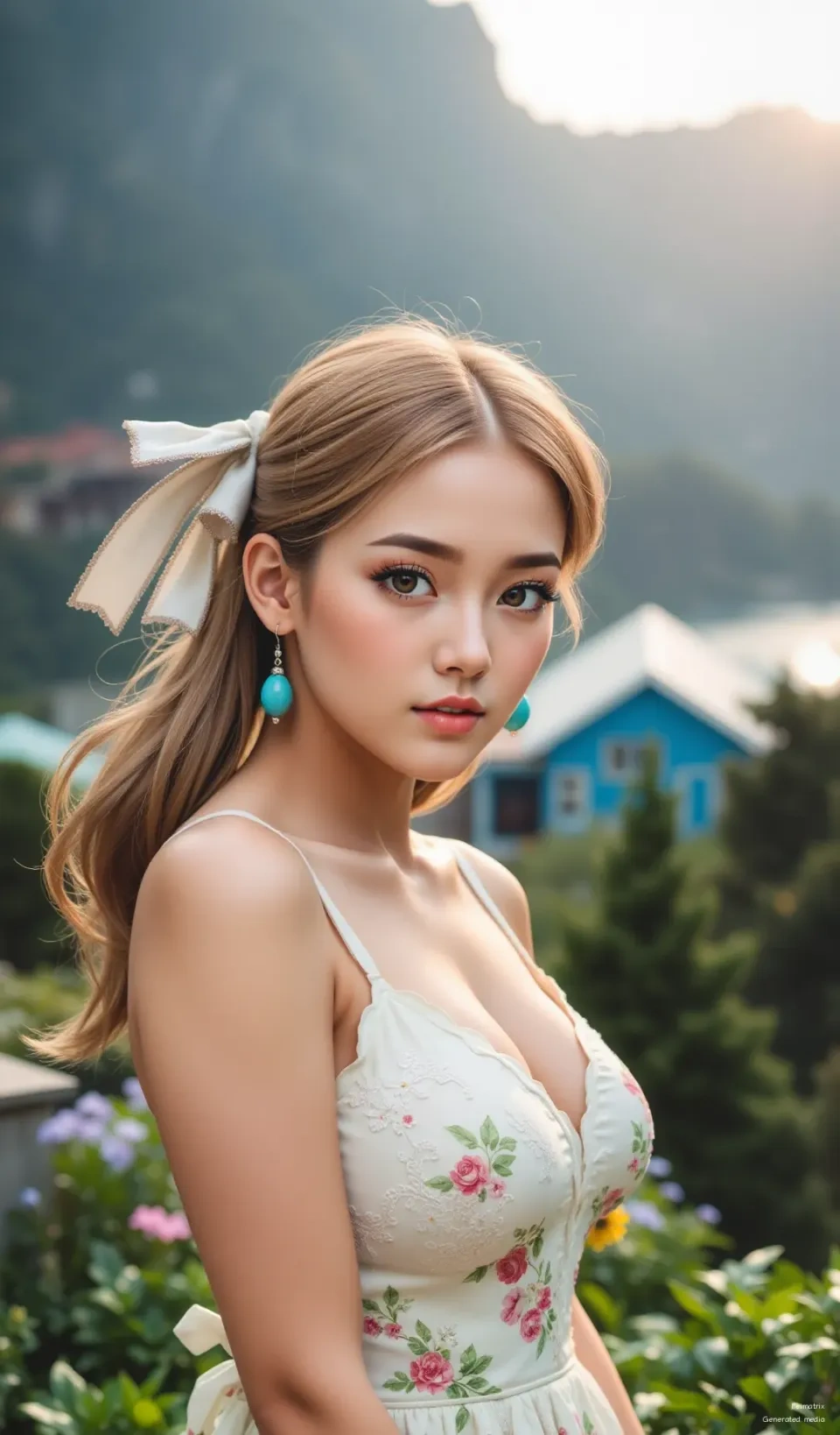 Golden hour glow ✨ feeling grateful and radiant tonight! Love being by our amazing fans' sides. 🥰