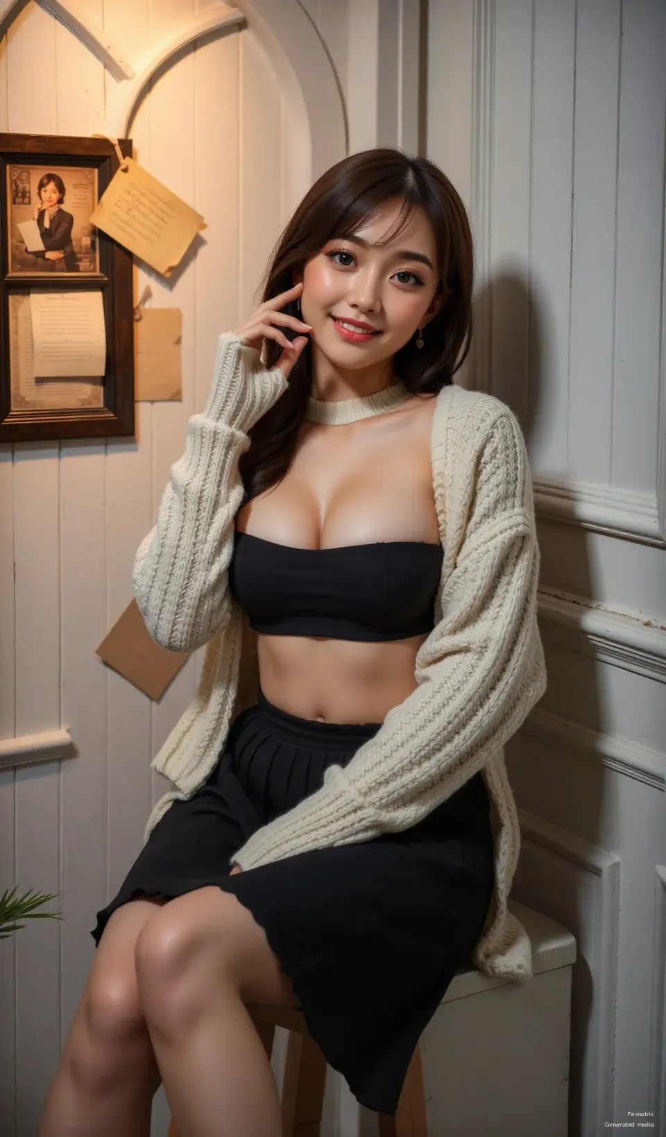 The Art of the Intangible: Soft Shadows and Knit Textures